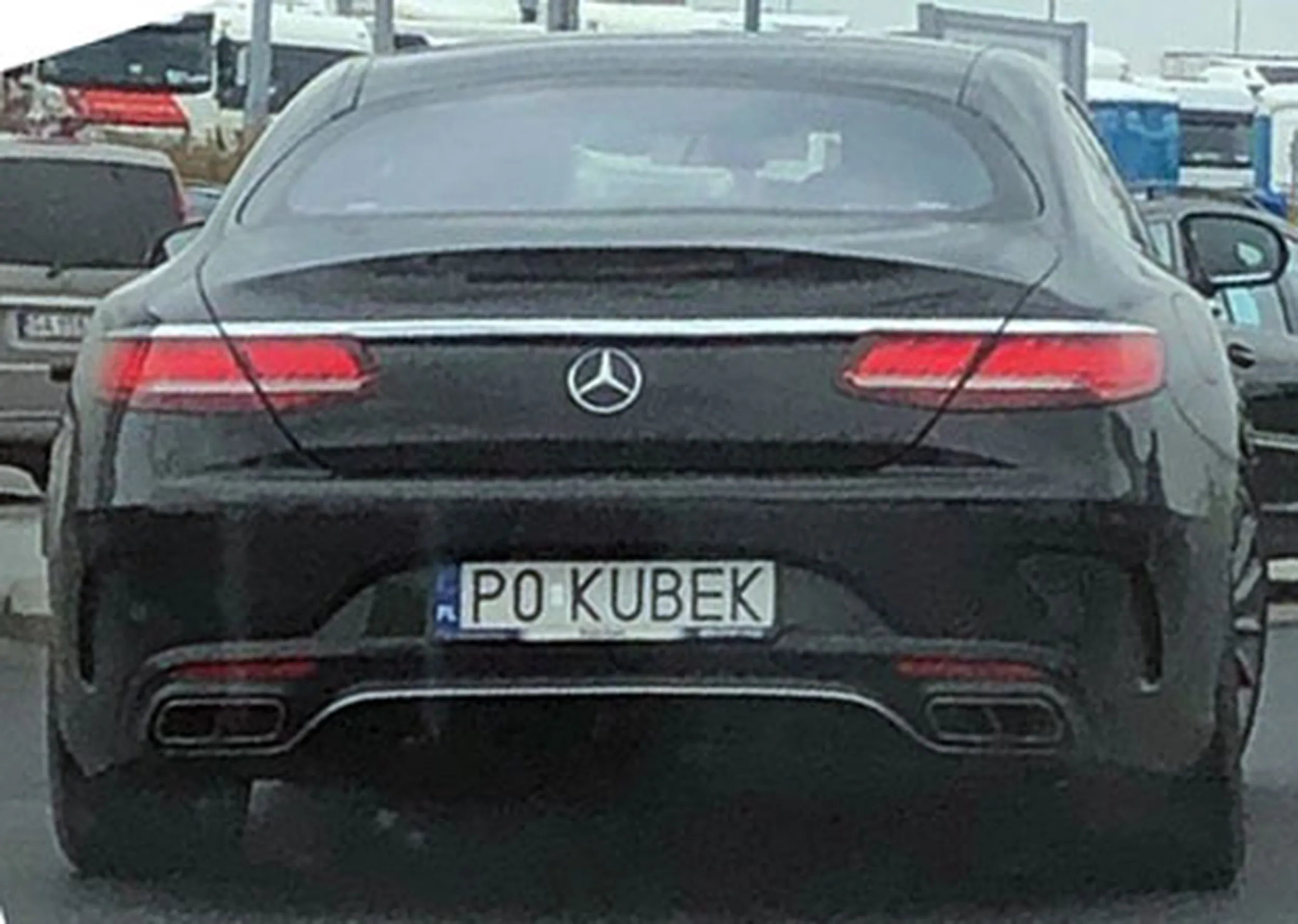 Fajny numer, blacha P0 KUBEK