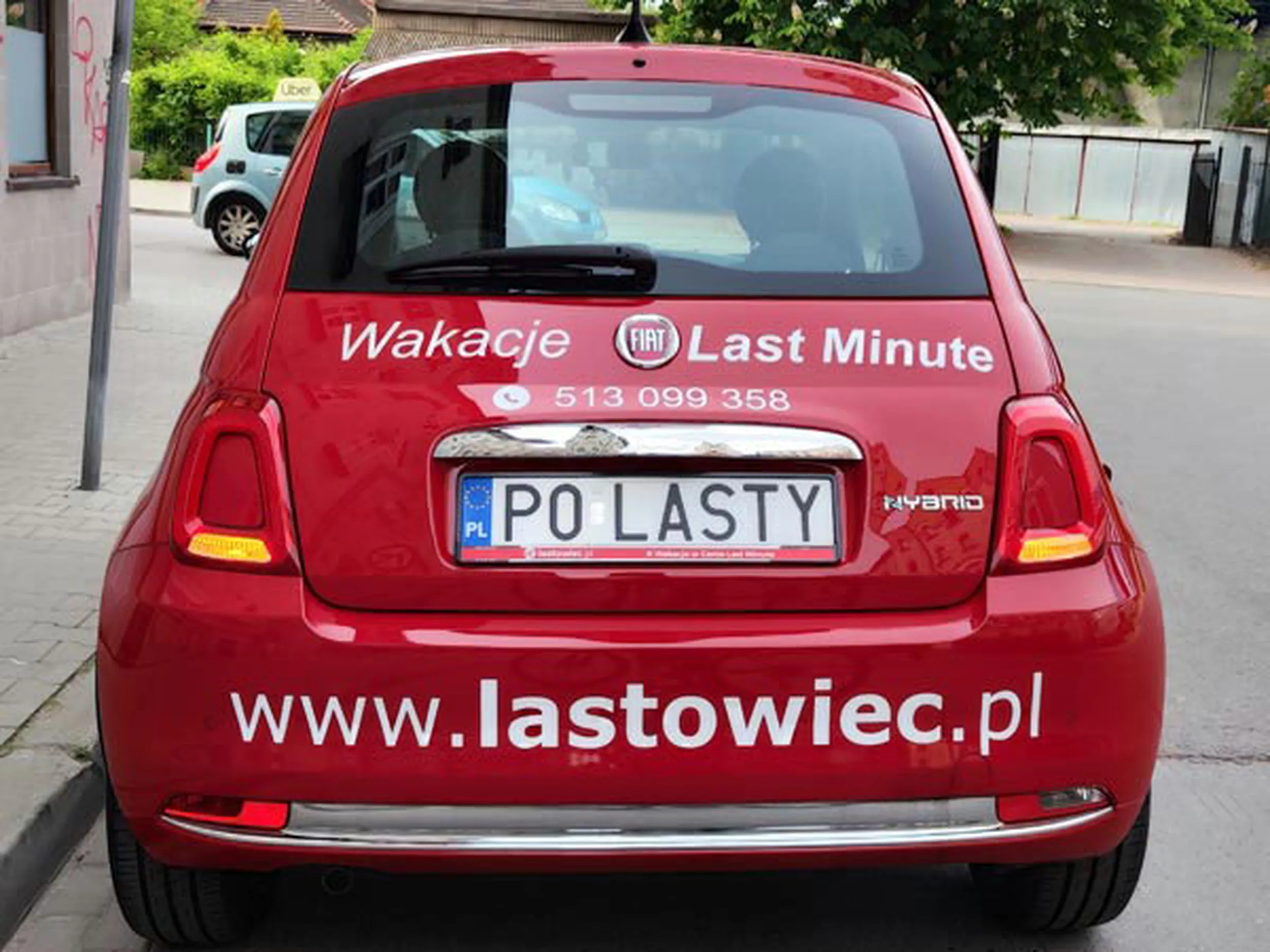 Fajny numer, blacha P0 LASTY