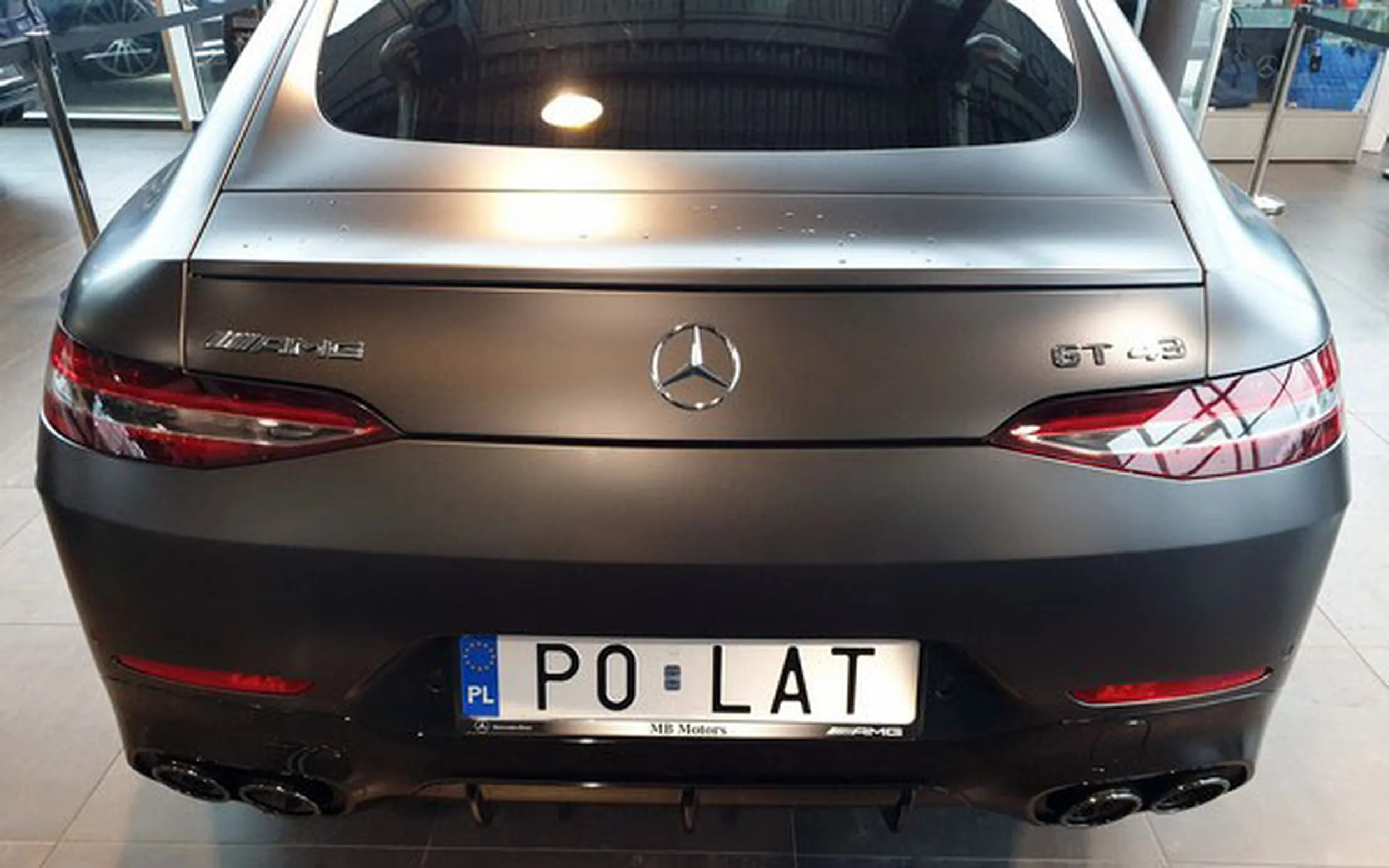 Fajny numer, blacha P0 LAT