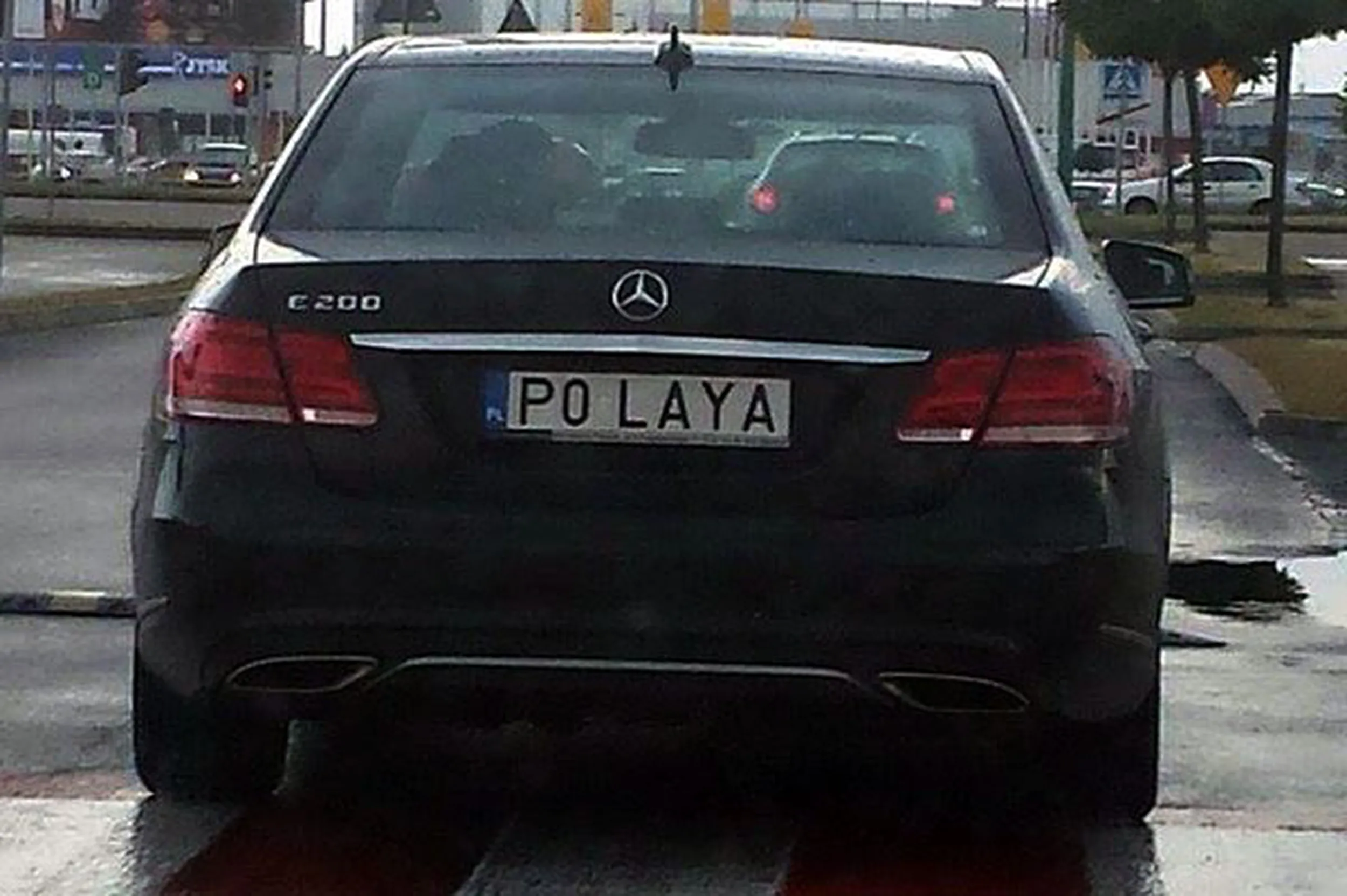 Fajny numer, blacha P0 LAYA