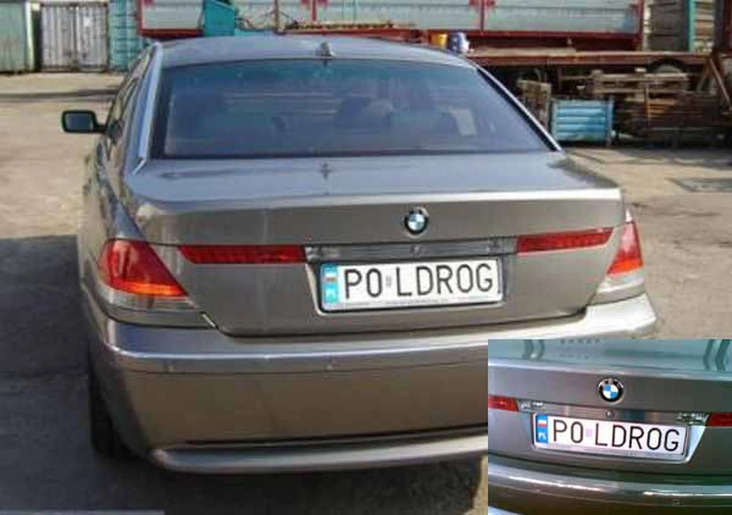 Fajny numer, blacha P0 LDROG