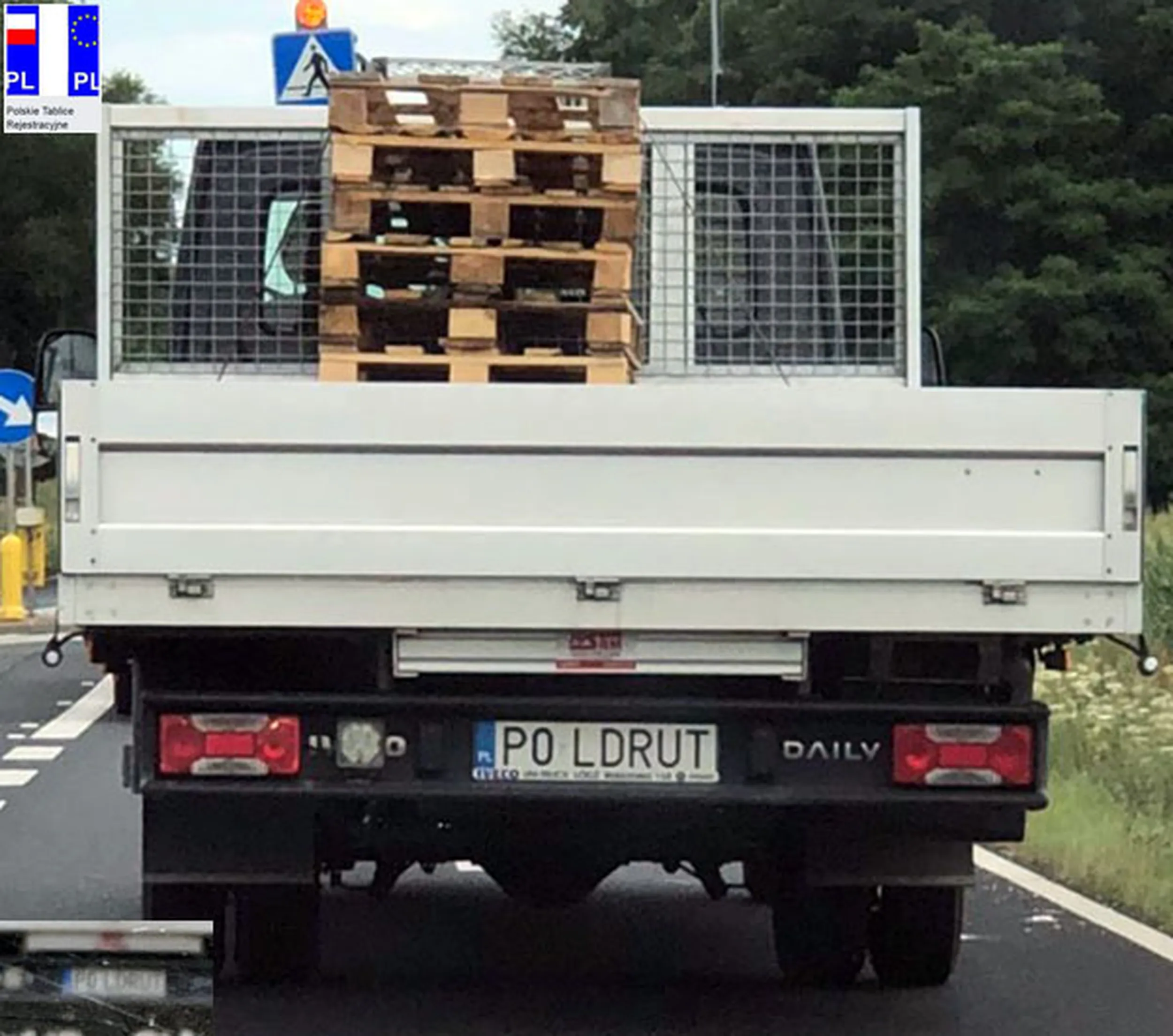 Fajny numer, blacha P0 LDRUT