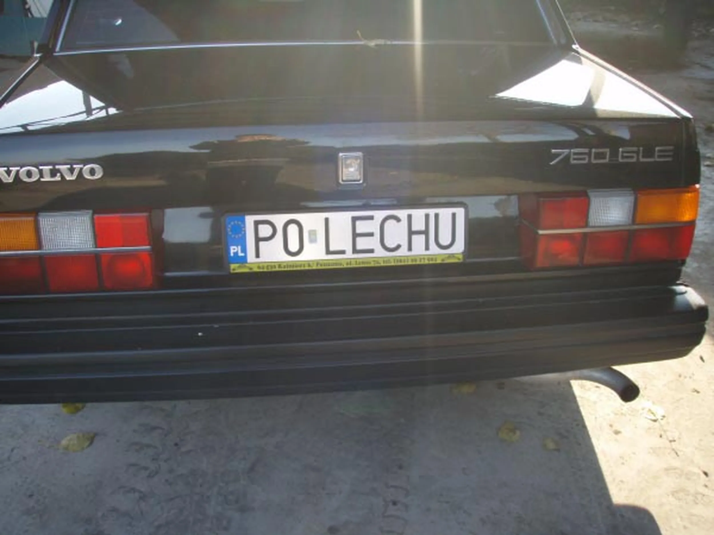 Fajny numer, blacha P0 LECHU