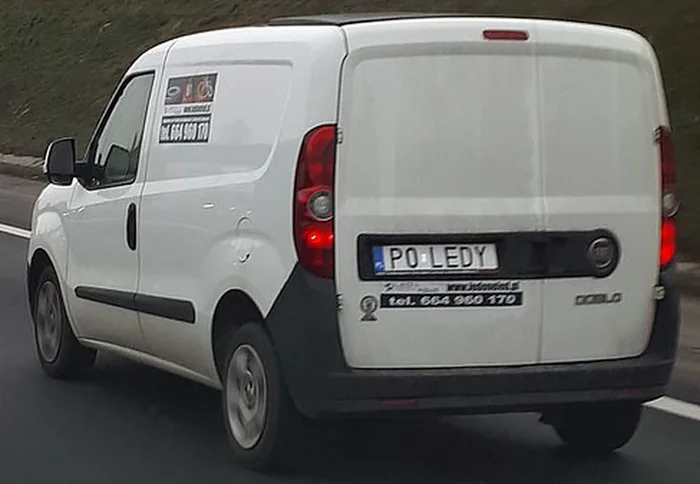 Fajny numer, blacha P0 LEDY