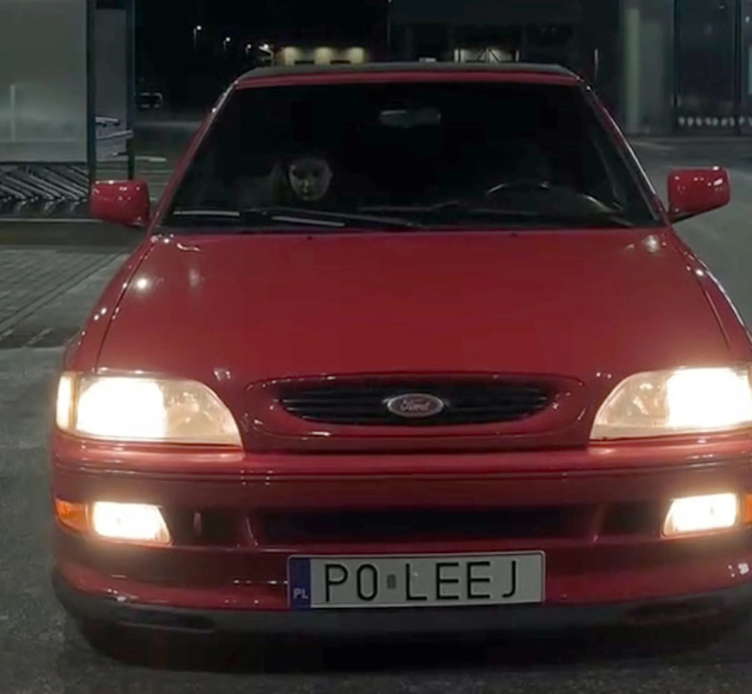 Fajny numer, blacha P0 LEEJ