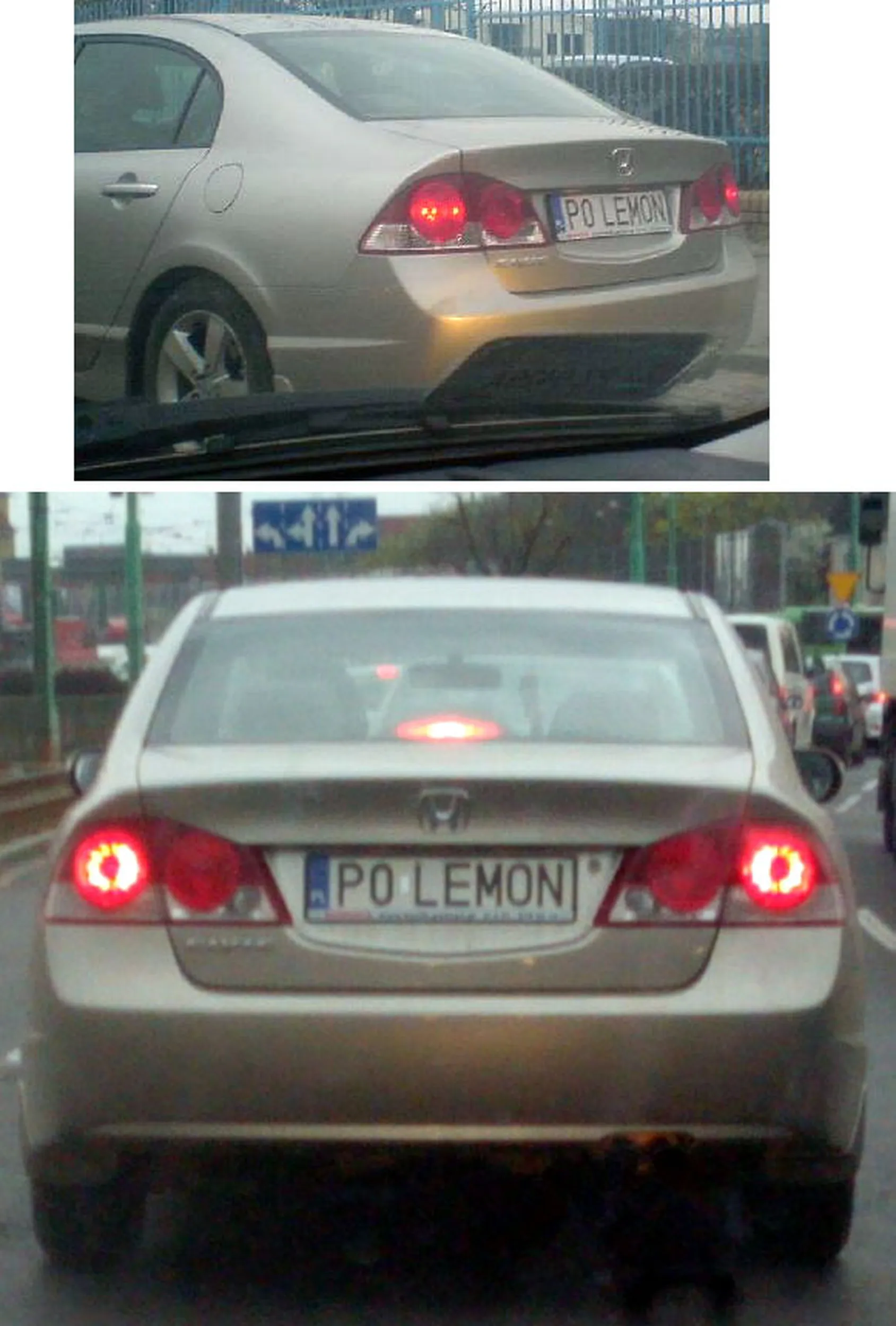 Fajny numer, blacha P0 LEMON