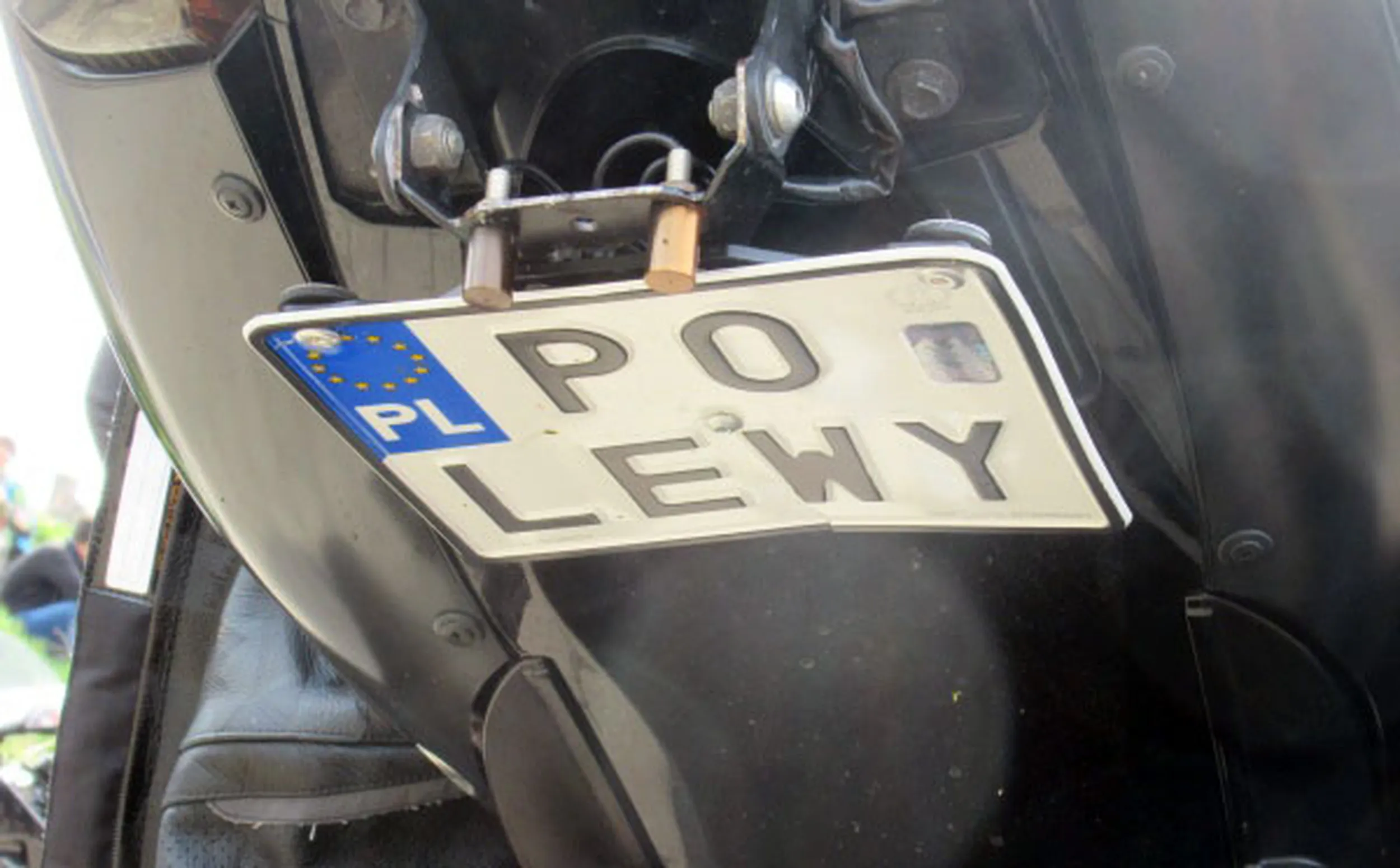 Fajny numer, blacha P0 LEWY