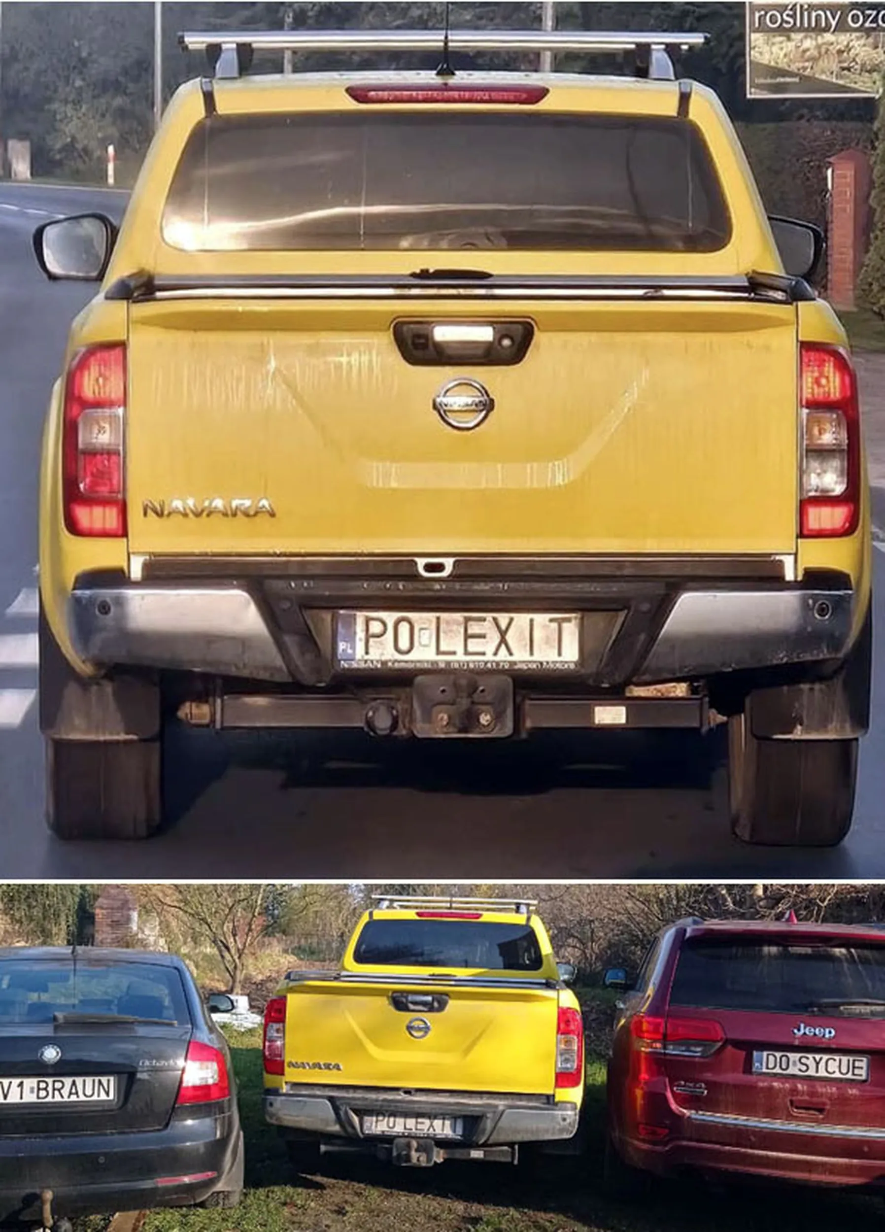 Fajny numer, blacha P0 LEXIT