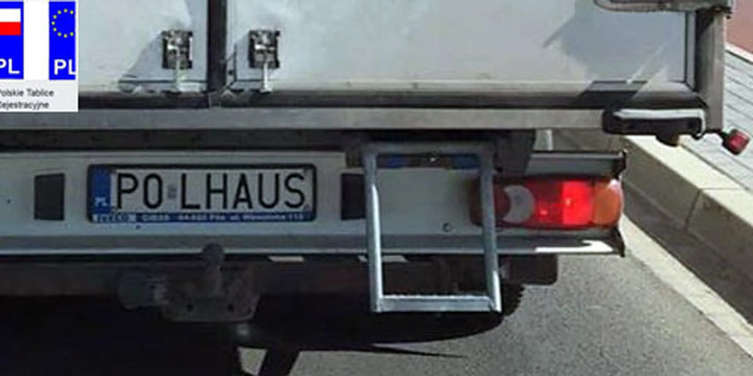 Fajny numer, blacha P0 LHAUS