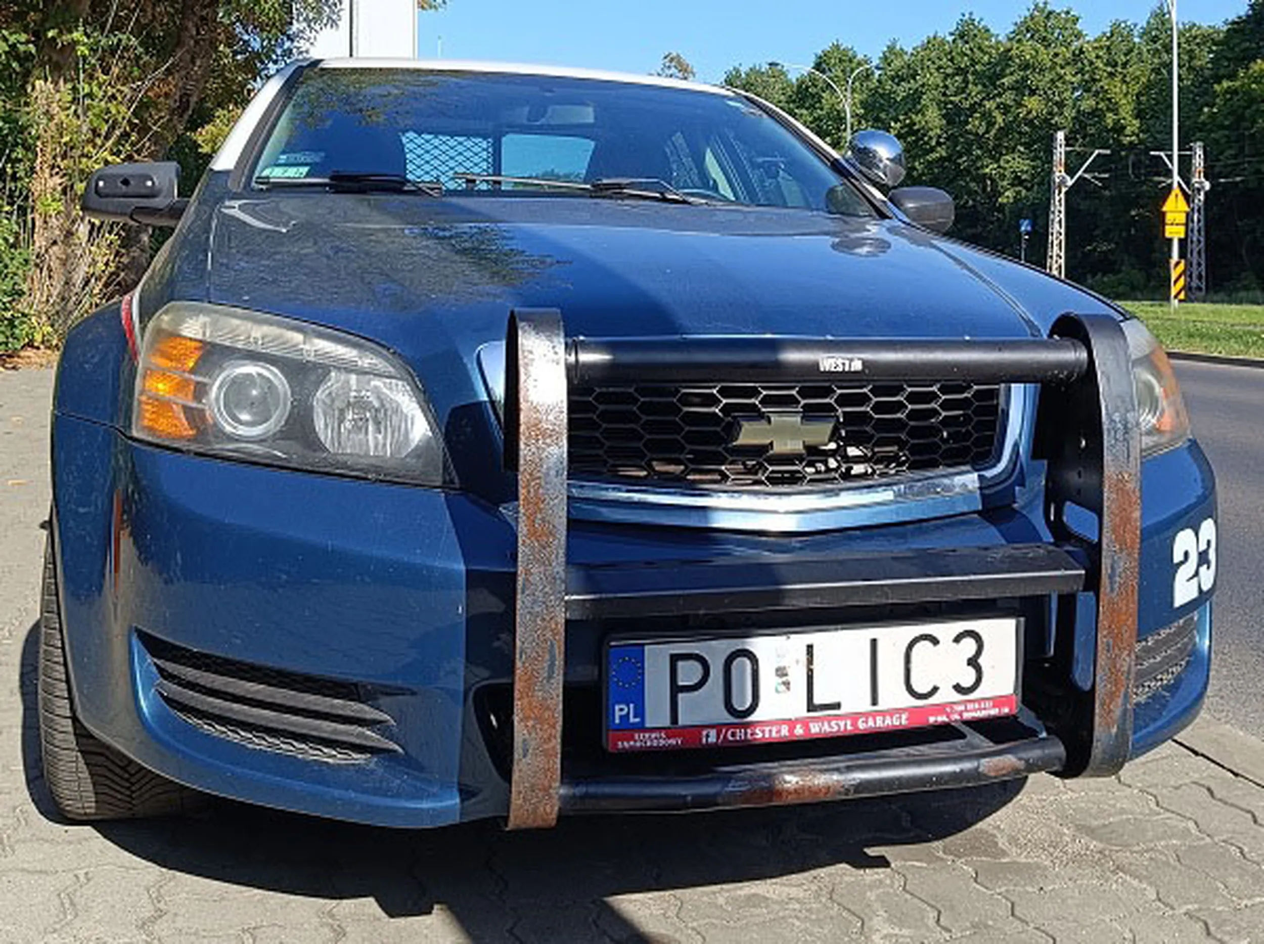 Fajny numer, blacha P0 LIC3