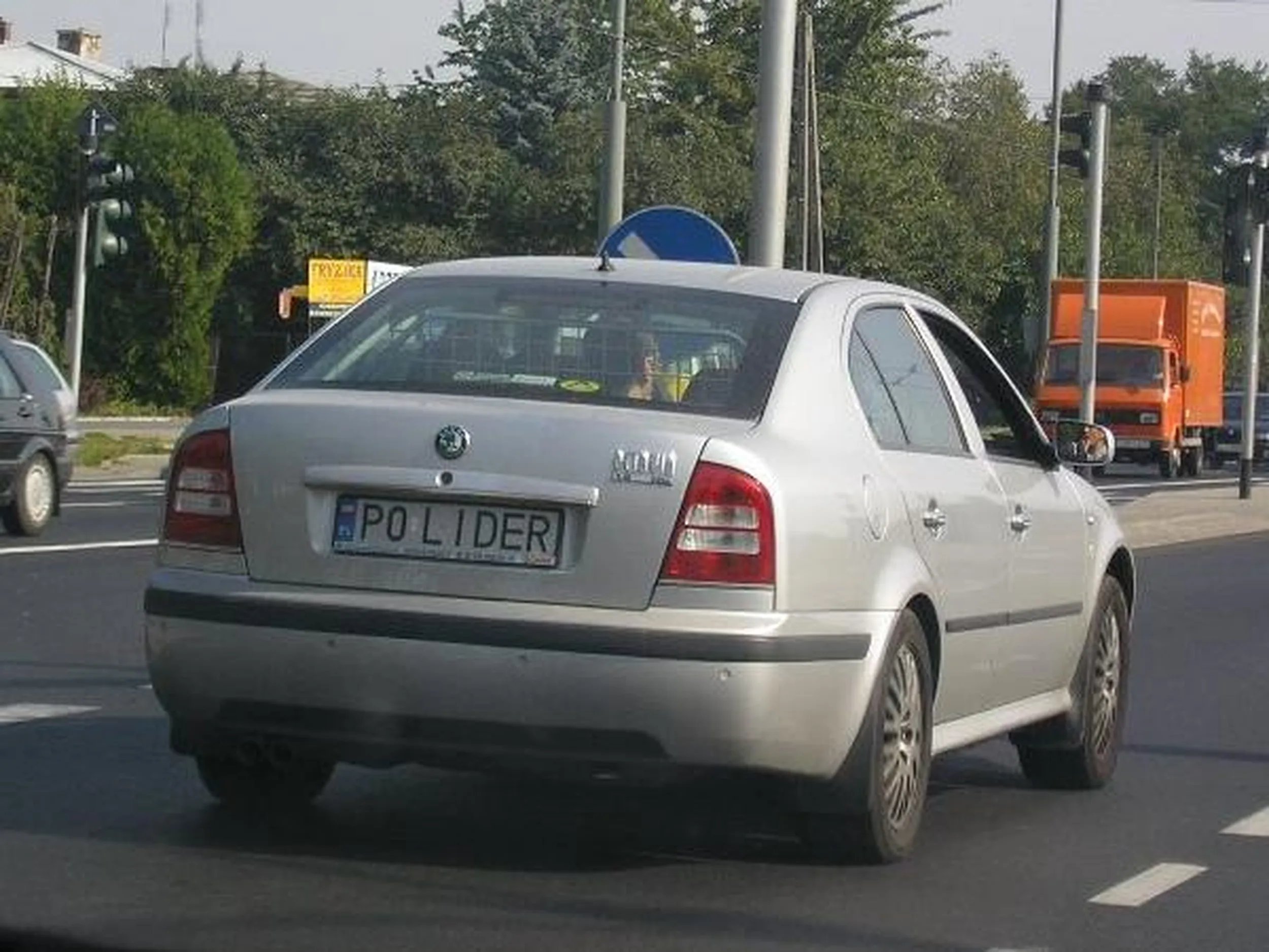 Fajny numer, blacha P0 LIDER