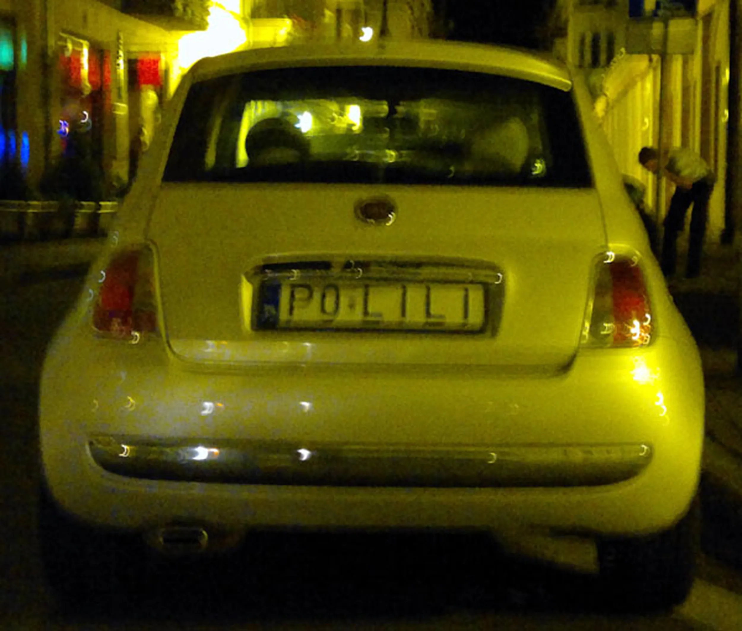 Fajny numer, blacha P0 LILI