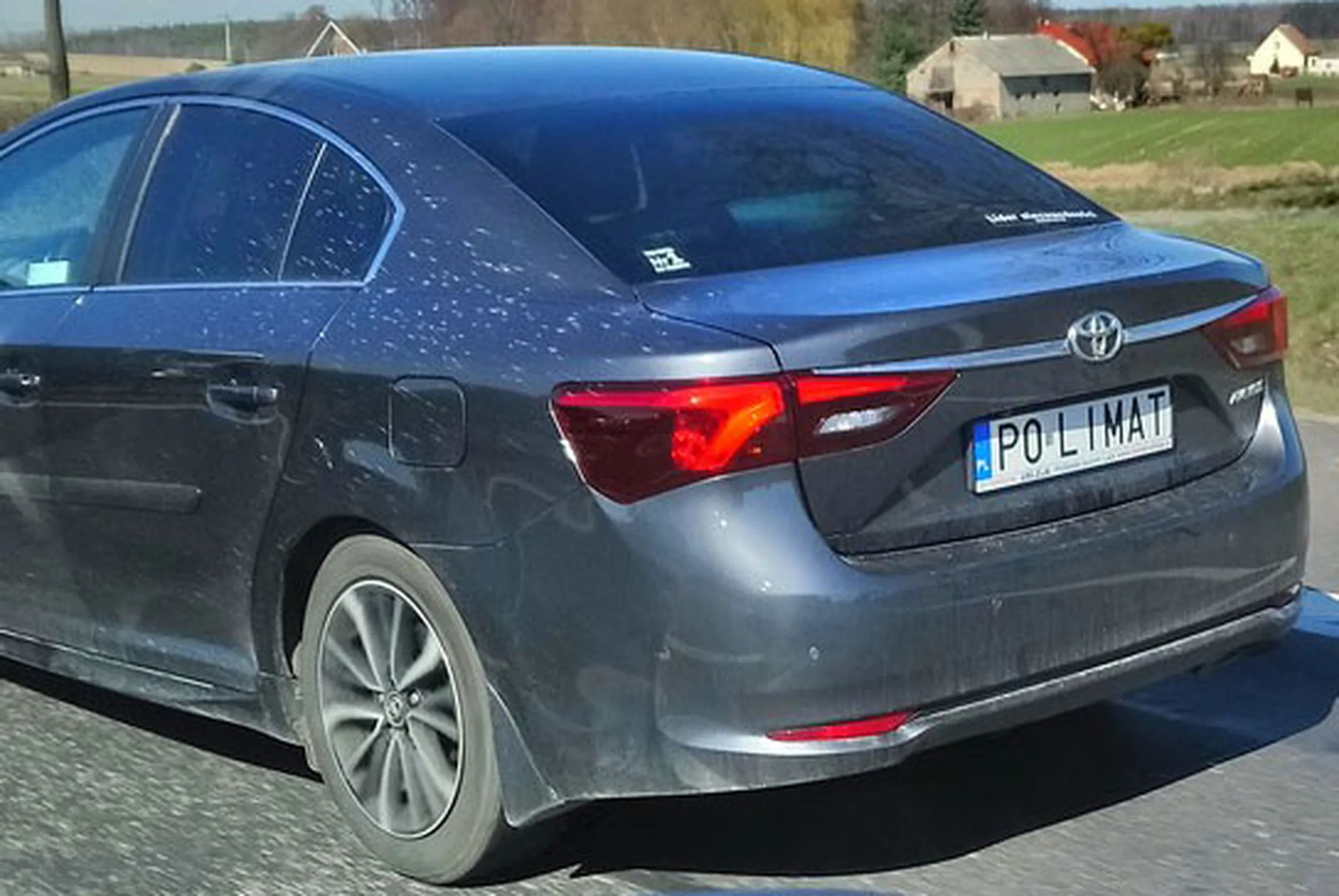 Fajny numer, blacha P0 LIMAT