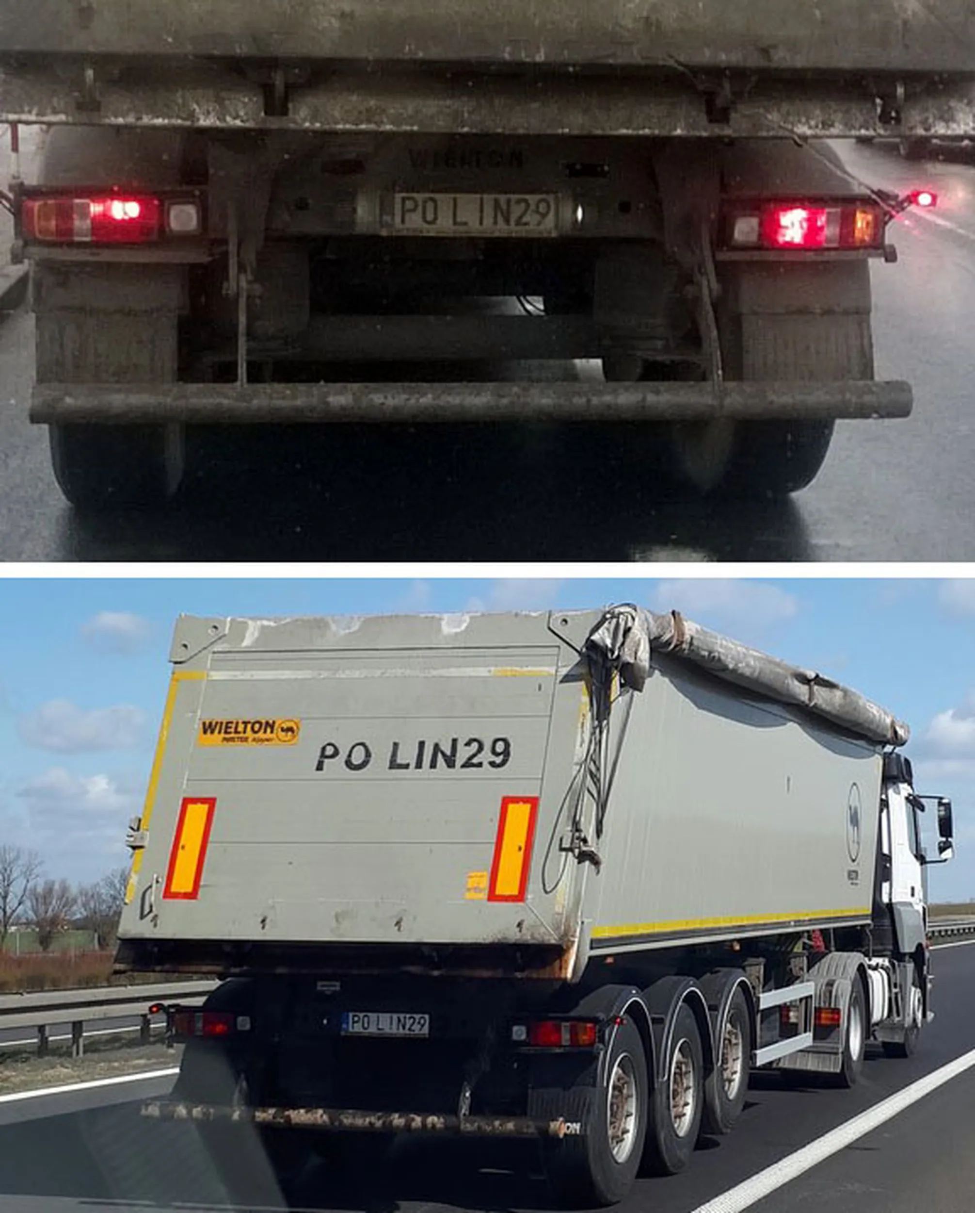 Fajny numer, blacha P0 LIN29