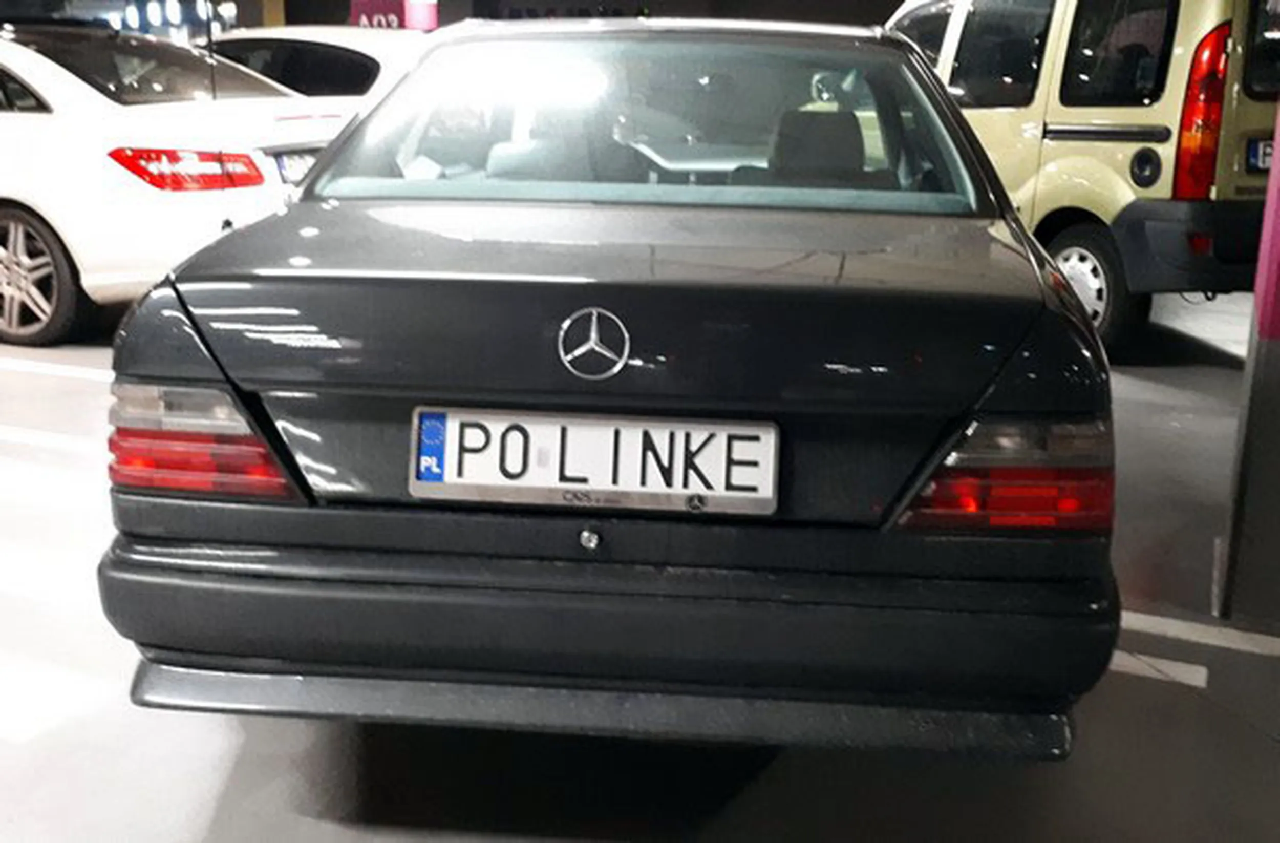 Fajny numer, blacha P0 LINKE