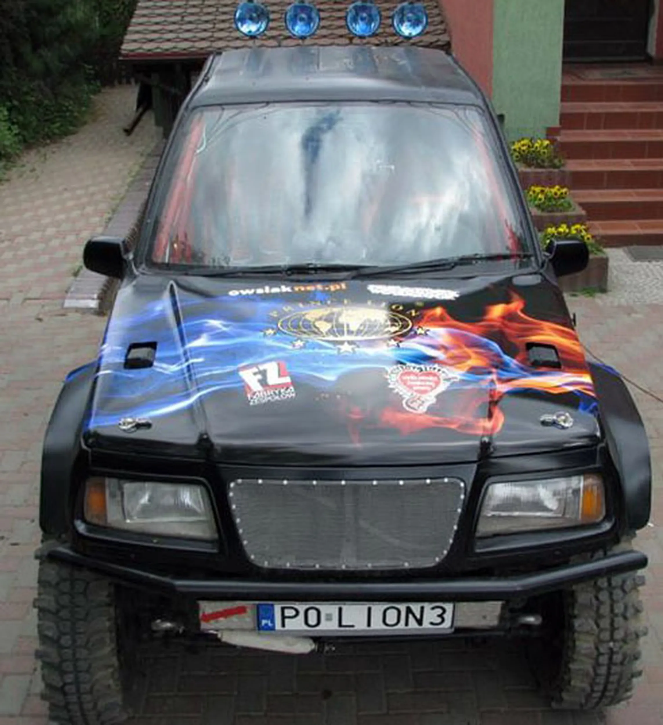 Fajny numer, blacha P0 LION3