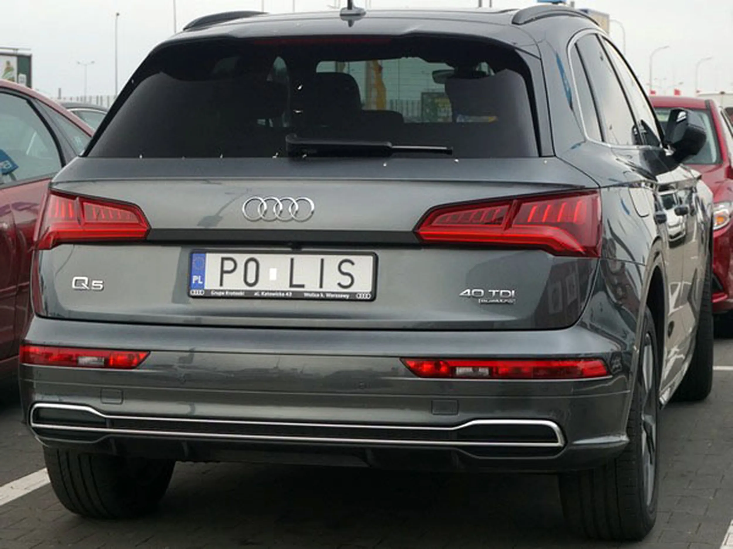 Fajny numer, blacha P0 LIS