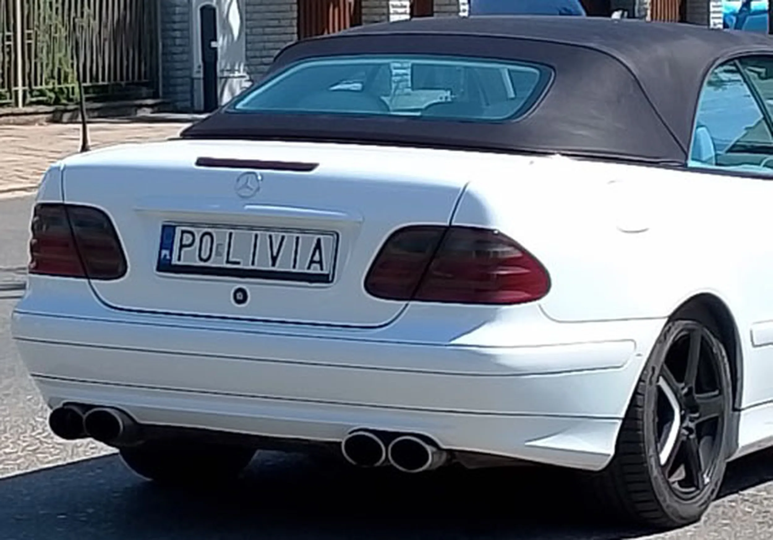 Fajny numer, blacha P0 LIVIA