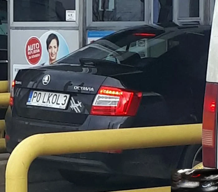 Fajny numer, blacha P0 LKOL3