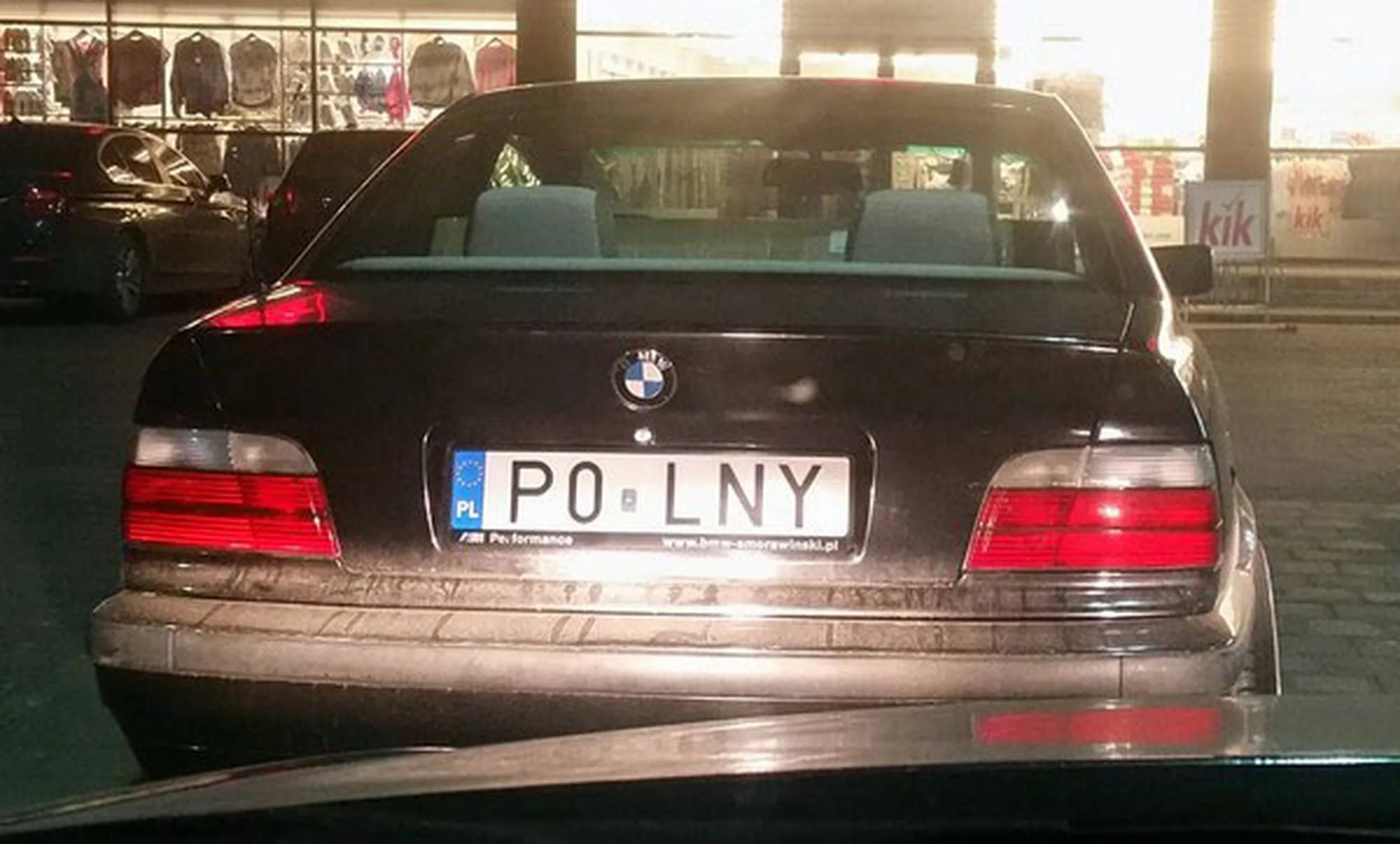 Fajny numer, blacha P0 LNY