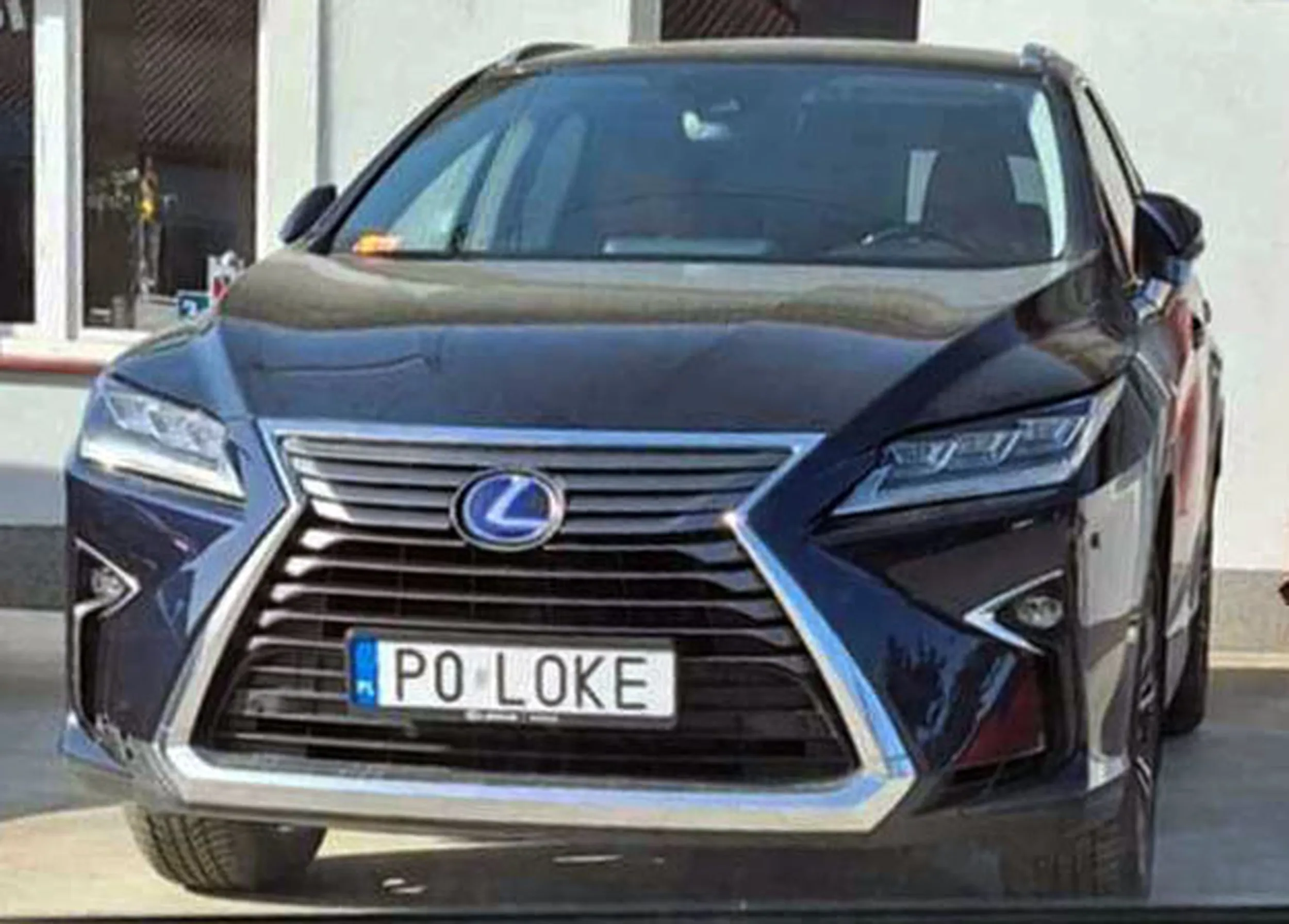 Fajny numer, blacha P0 LOKE