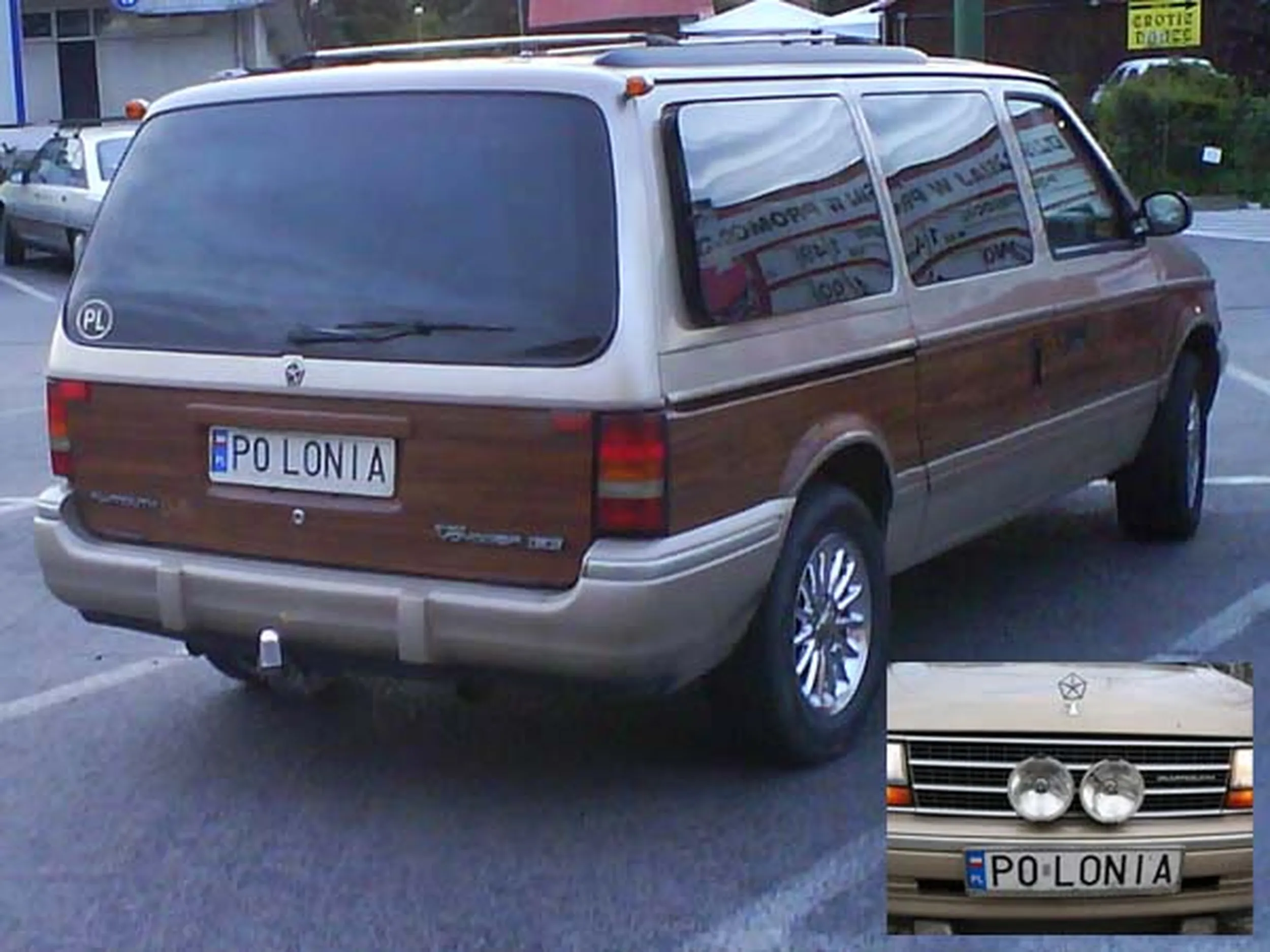 Fajny numer, blacha P0 LONIA