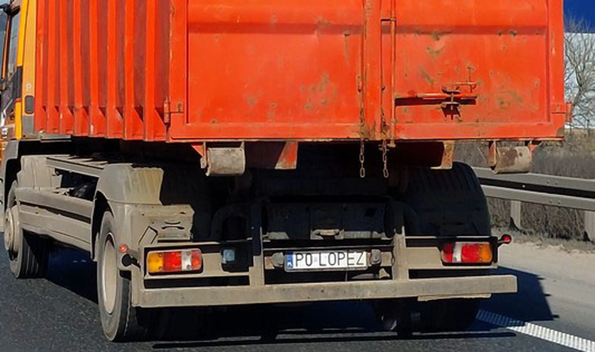 Fajny numer, blacha P0 LOPEZ