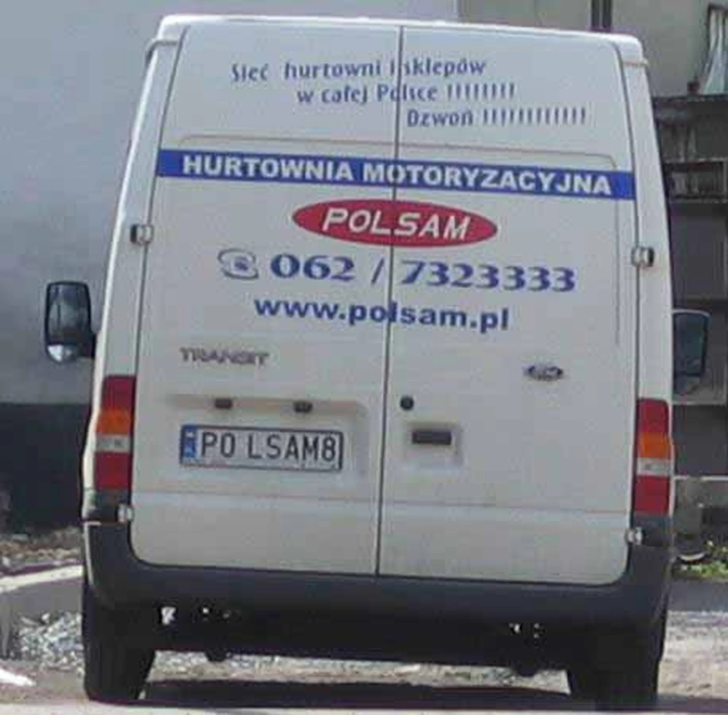 Fajny numer, blacha P0 LSAM8