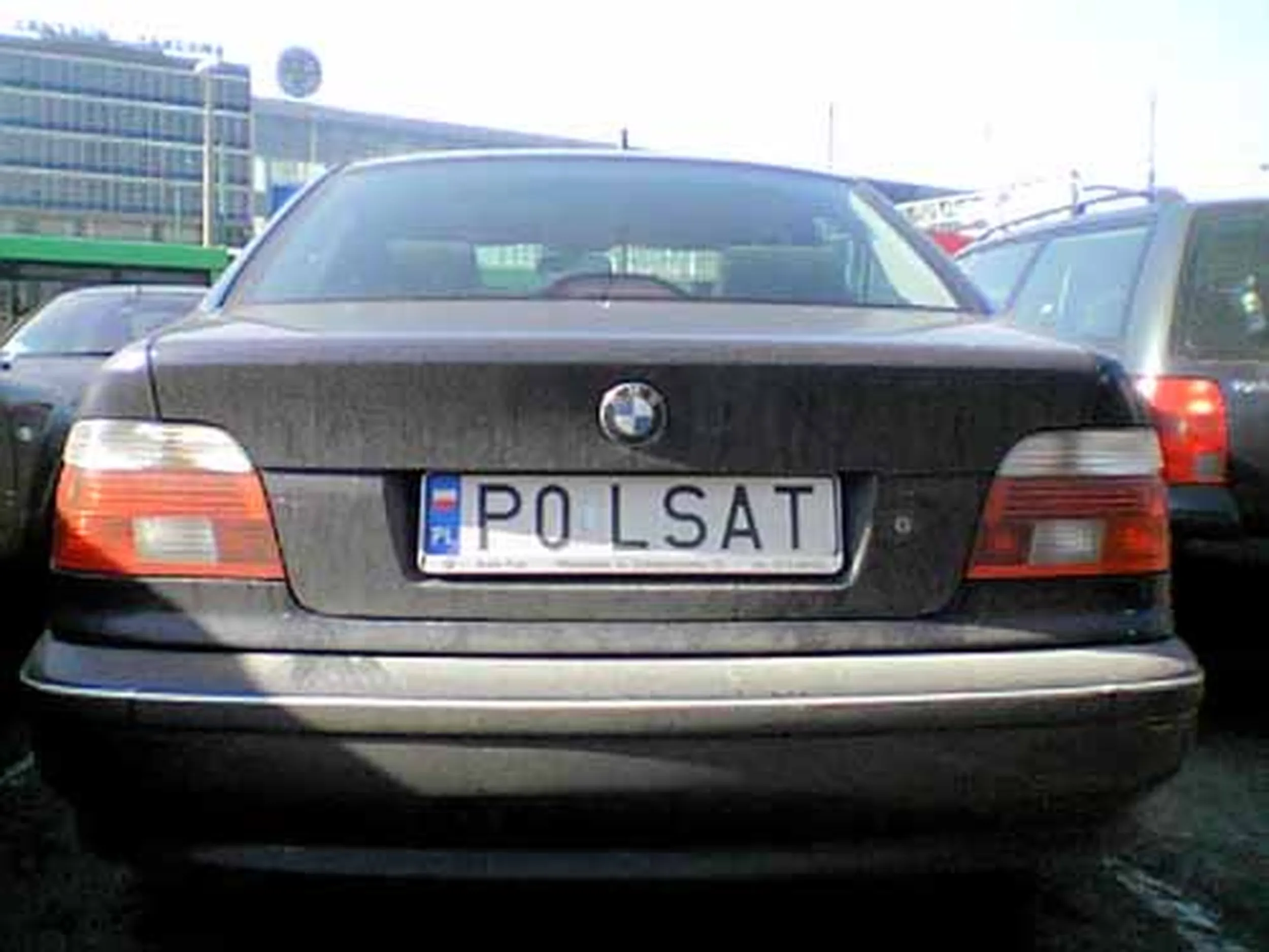 Fajny numer, blacha P0 LSAT