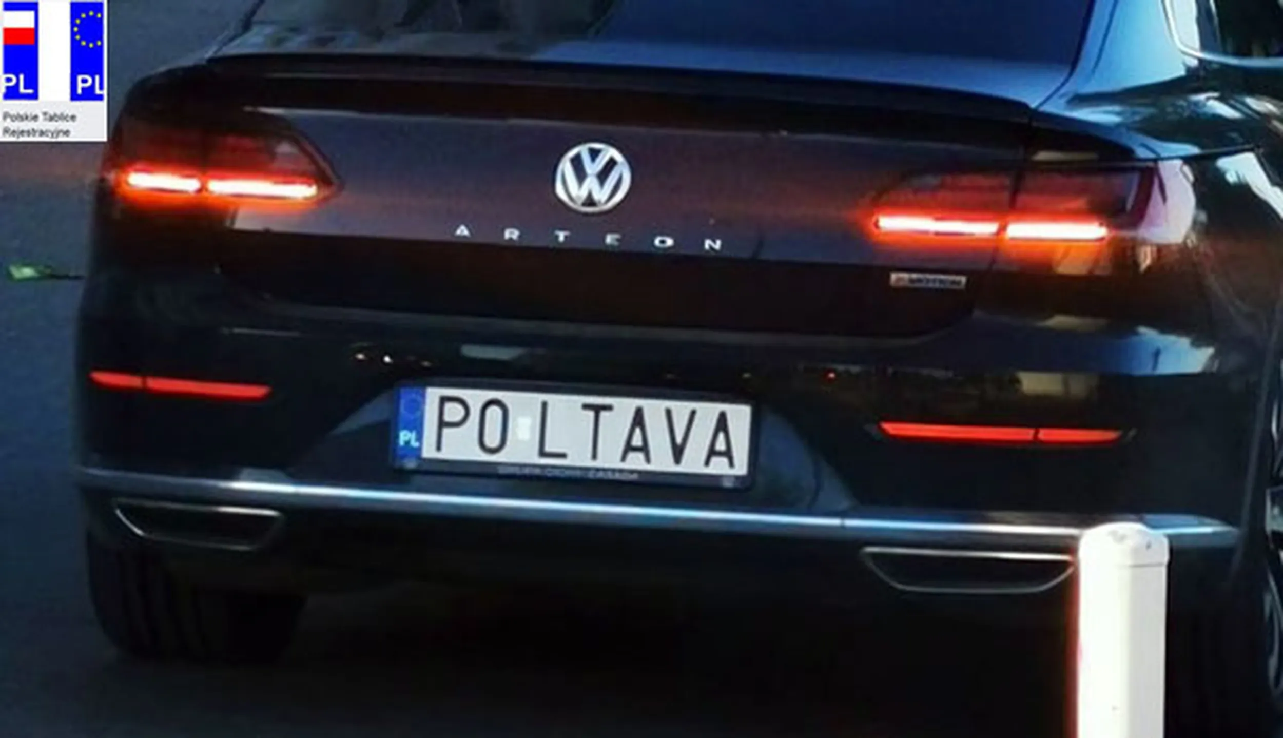 Fajny numer, blacha P0 LTAVA