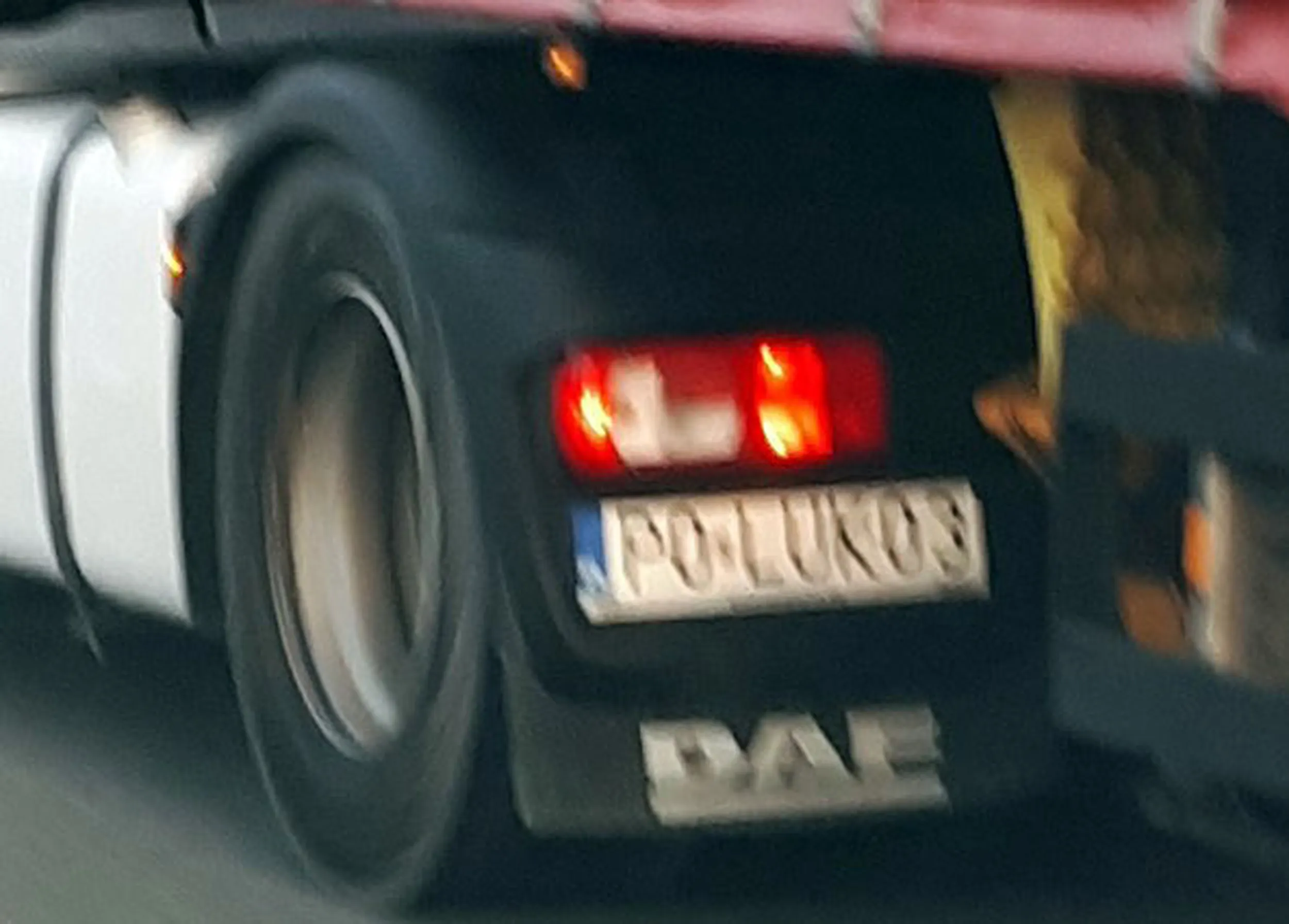 Fajny numer, blacha P0 LUK03