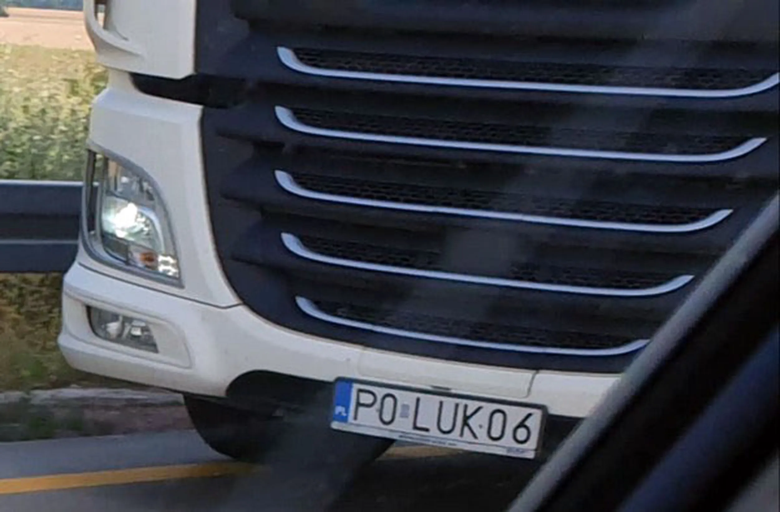 Fajny numer, blacha P0 LUK06