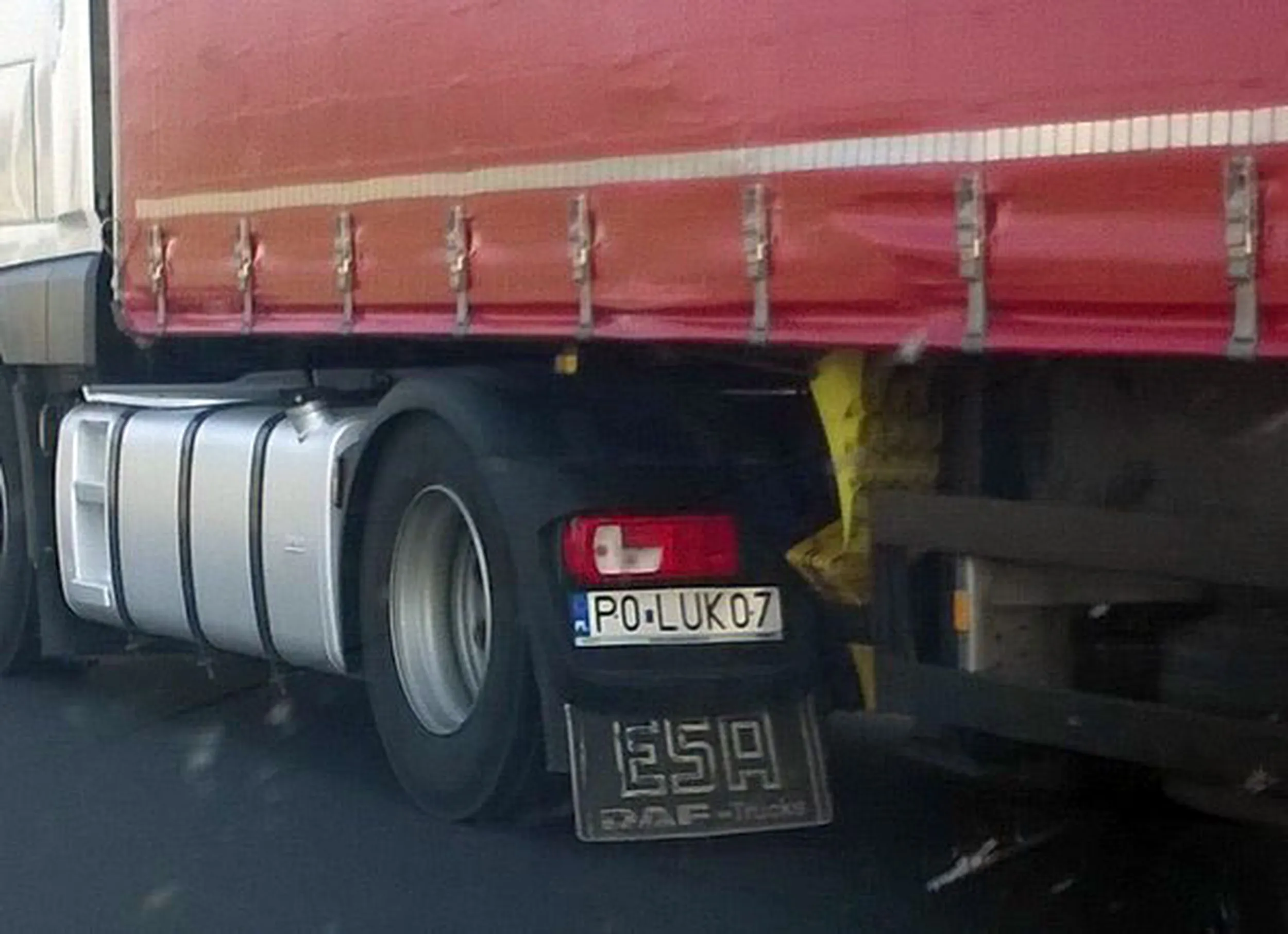 Fajny numer, blacha P0 LUK07