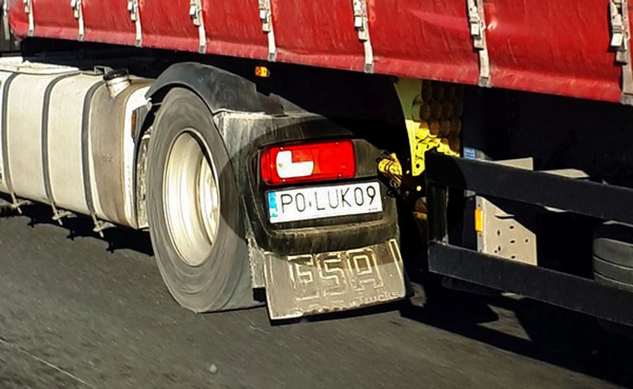 Fajny numer, blacha P0 LUK09