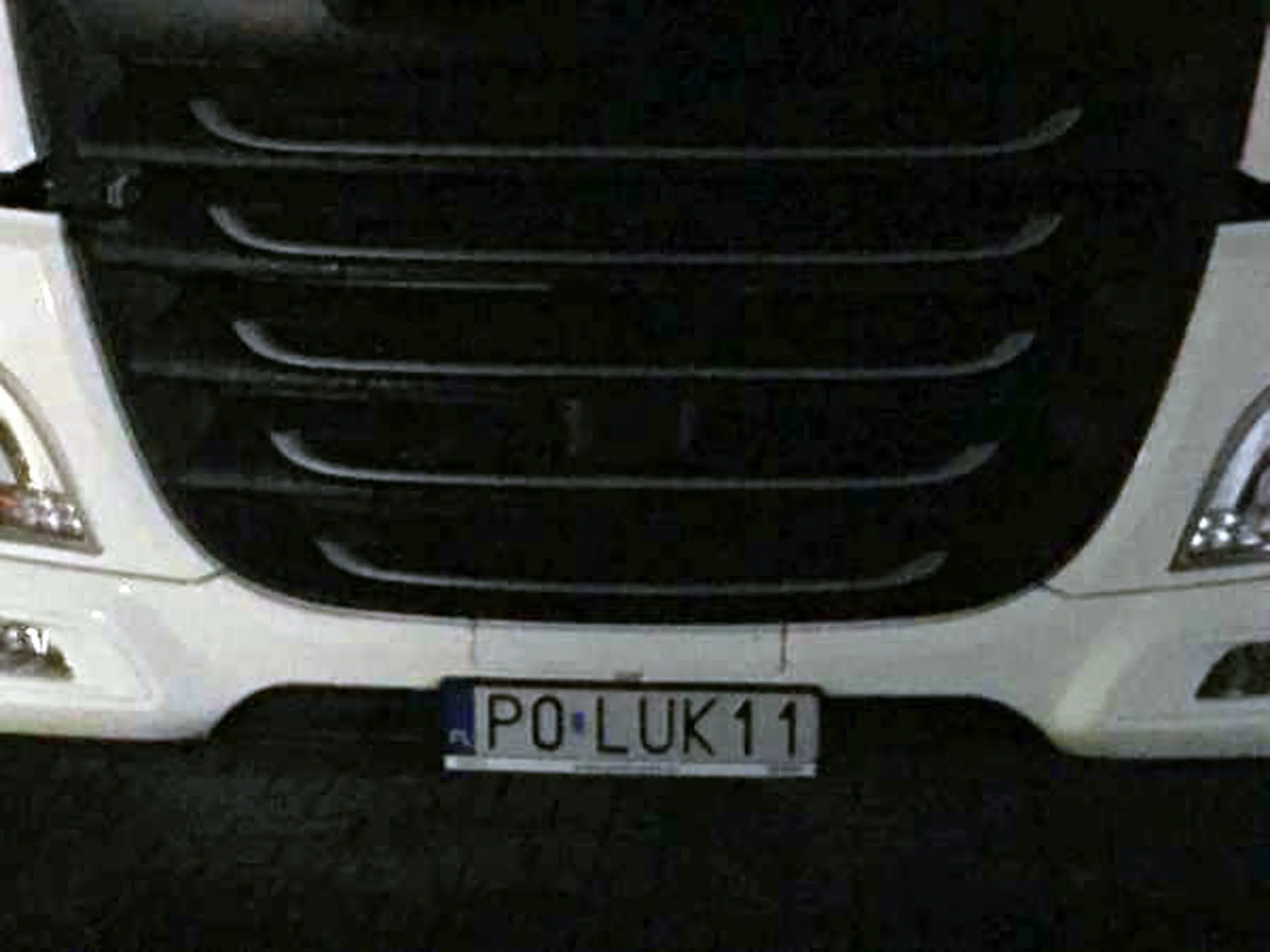 Fajny numer, blacha P0 LUK11