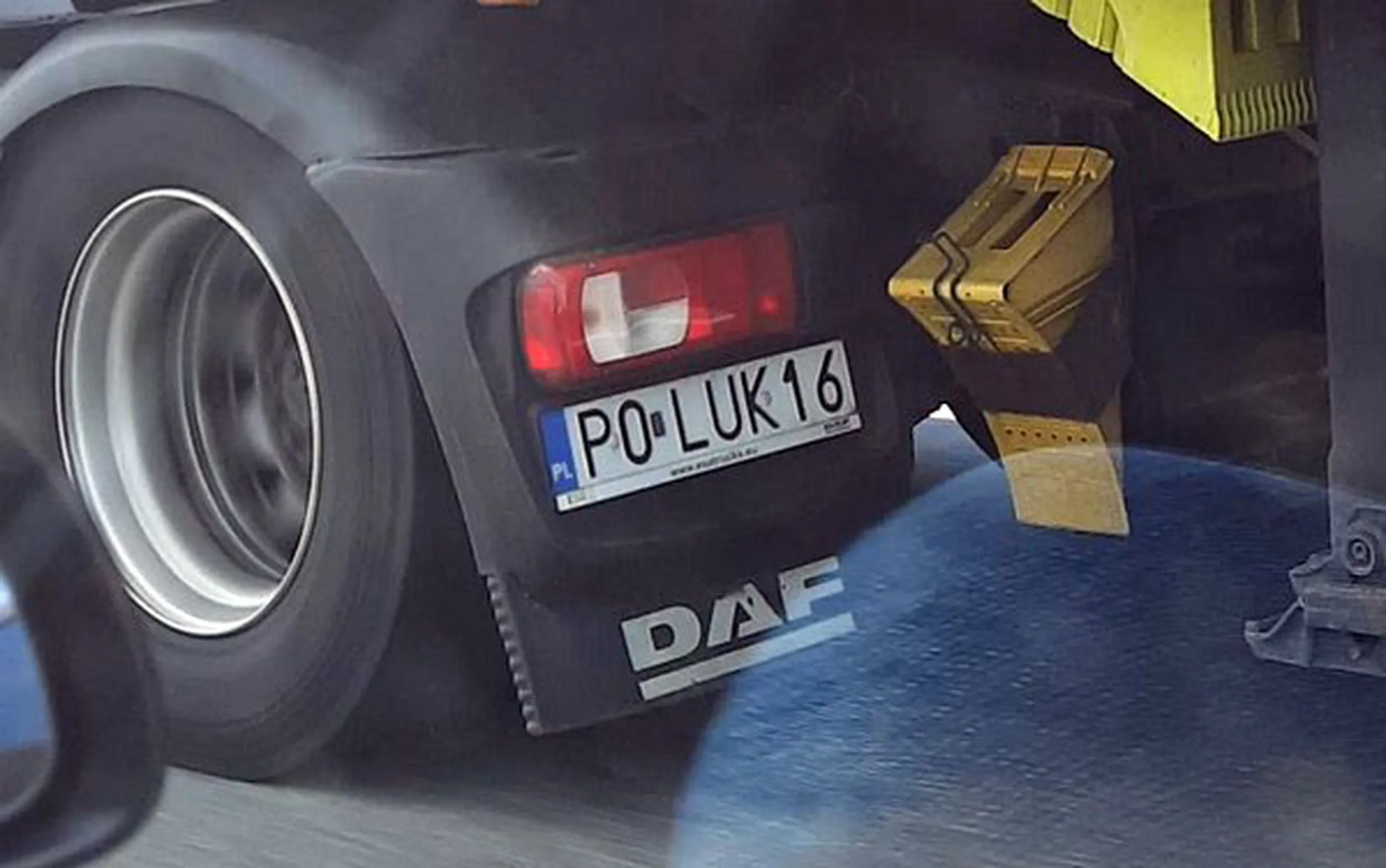 Fajny numer, blacha P0 LUK16