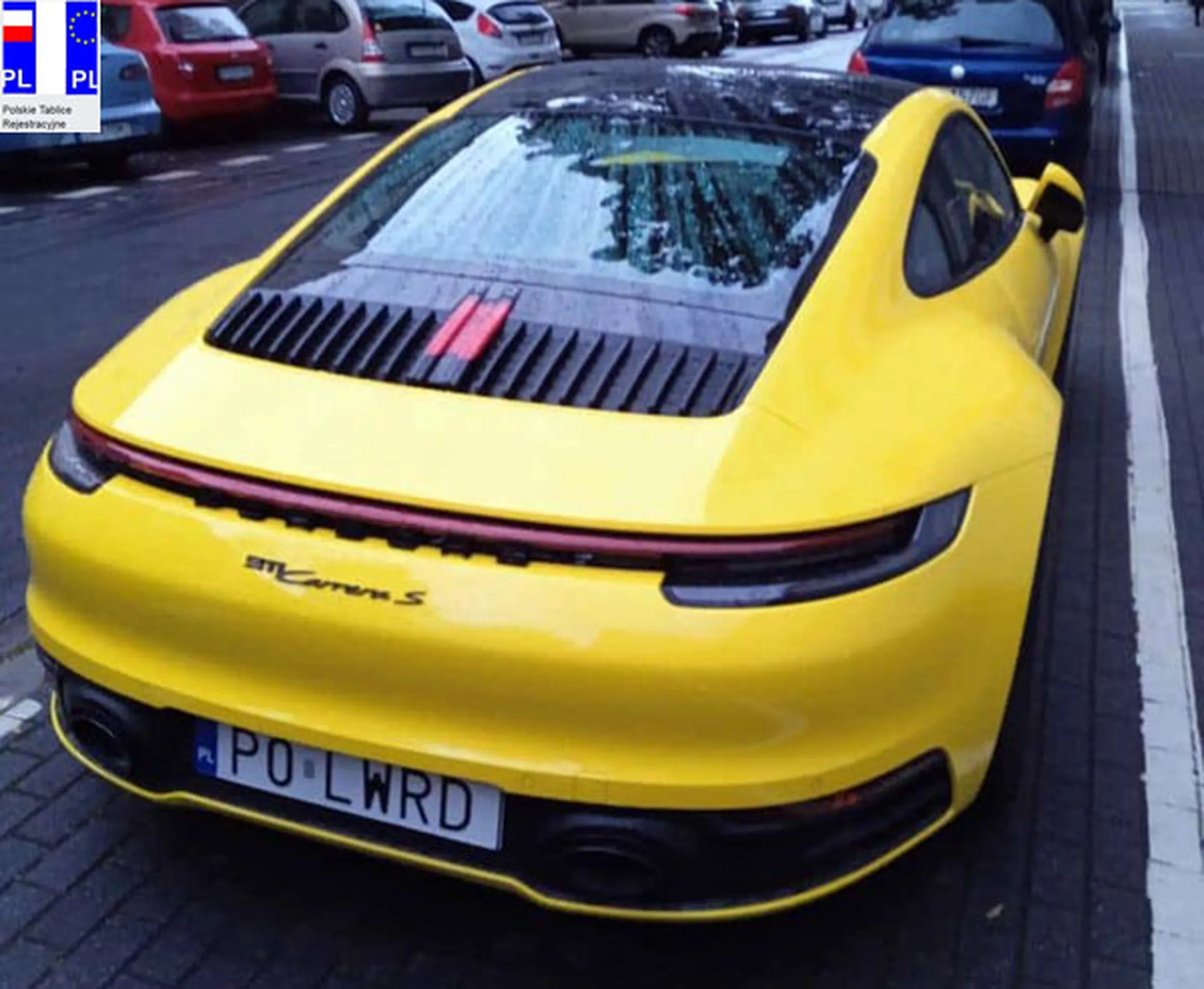 Fajny numer, blacha P0 LWRD