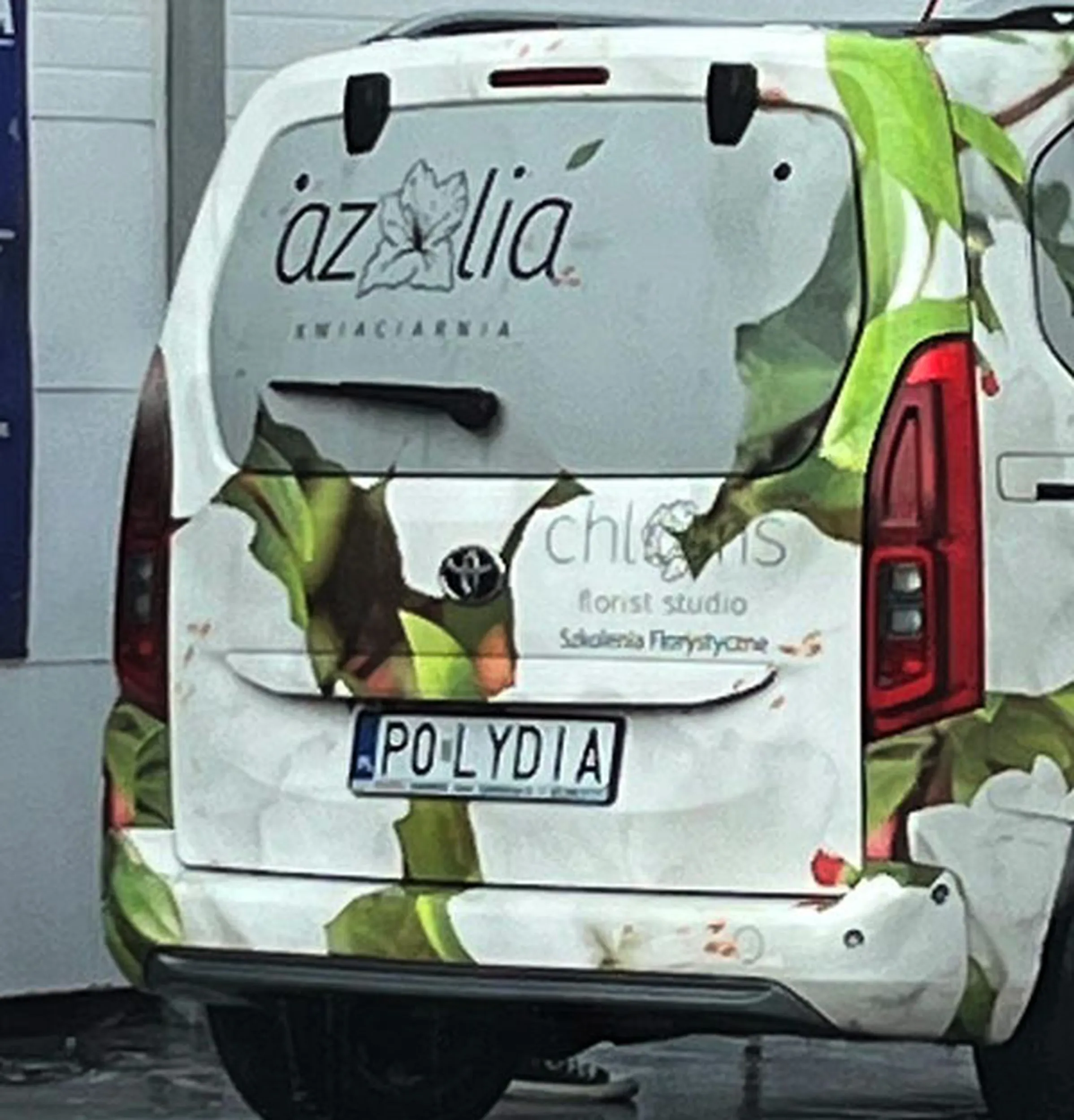 Fajny numer, blacha P0 LYDIA