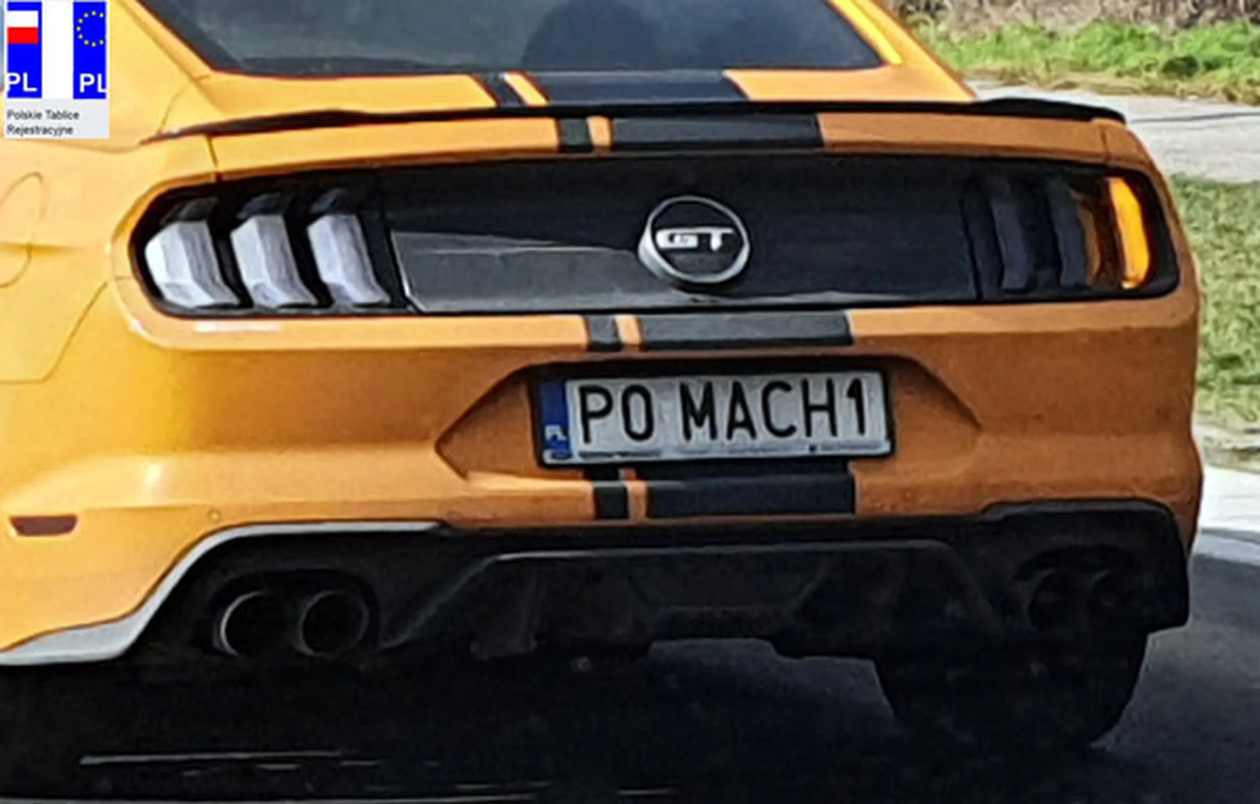 Fajny numer, blacha P0 MACH1