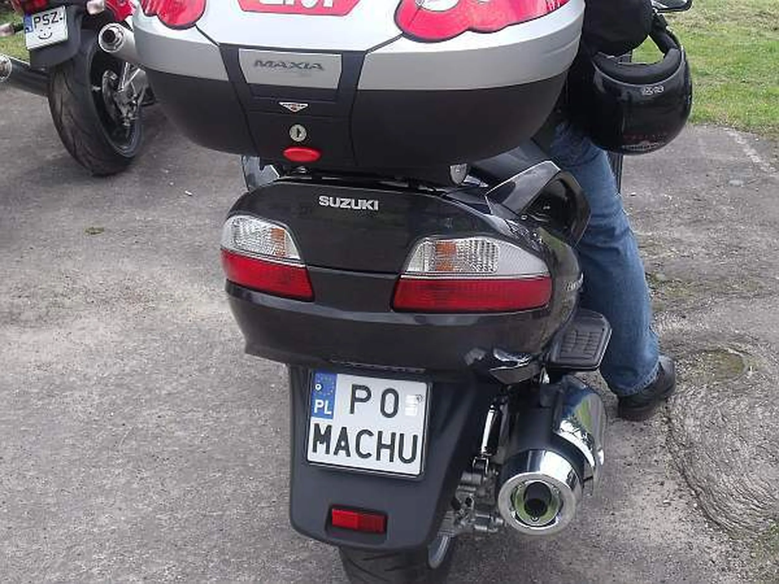 Fajny numer, blacha P0 MACHU