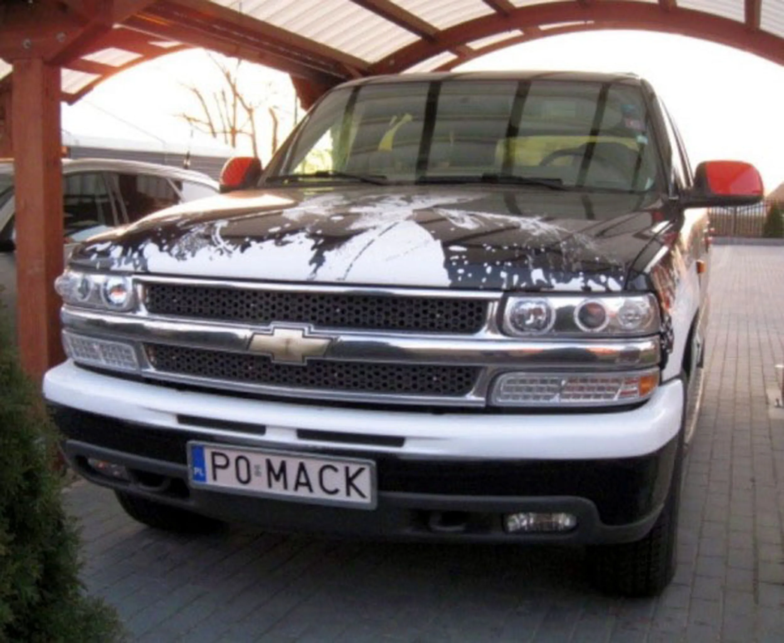 Fajny numer, blacha P0 MACK