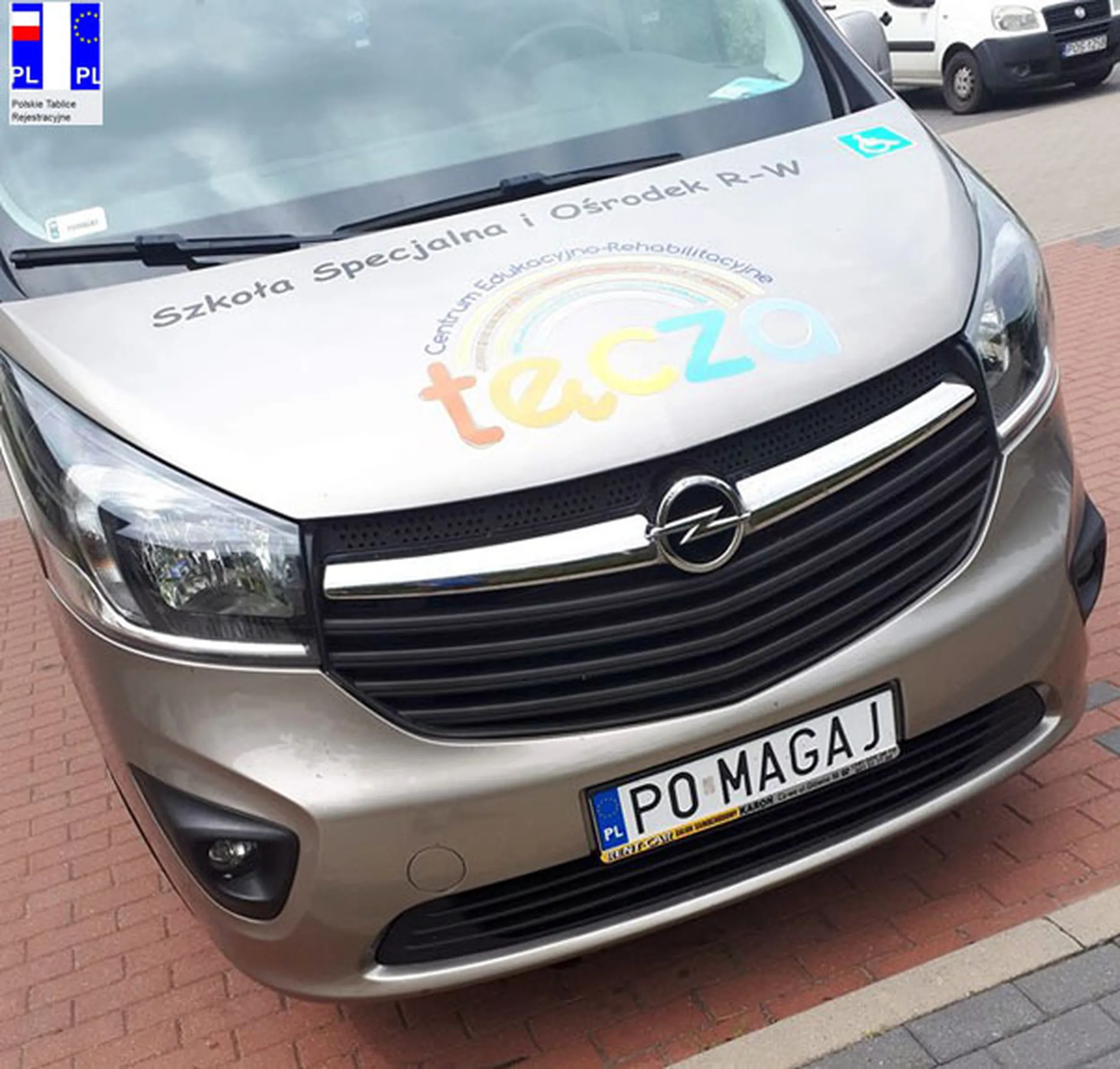 Fajny numer, blacha P0 MAGAJ