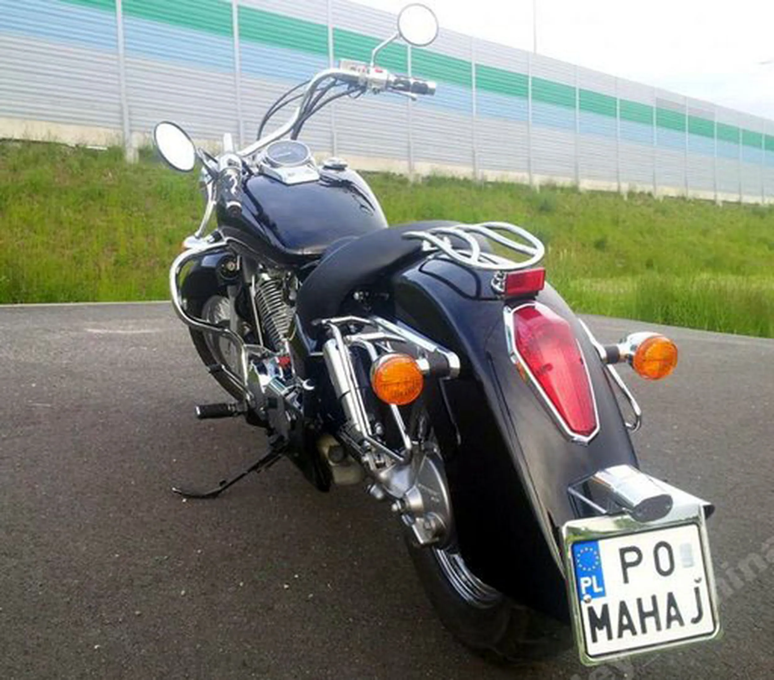 Fajny numer, blacha P0 MAHAJ