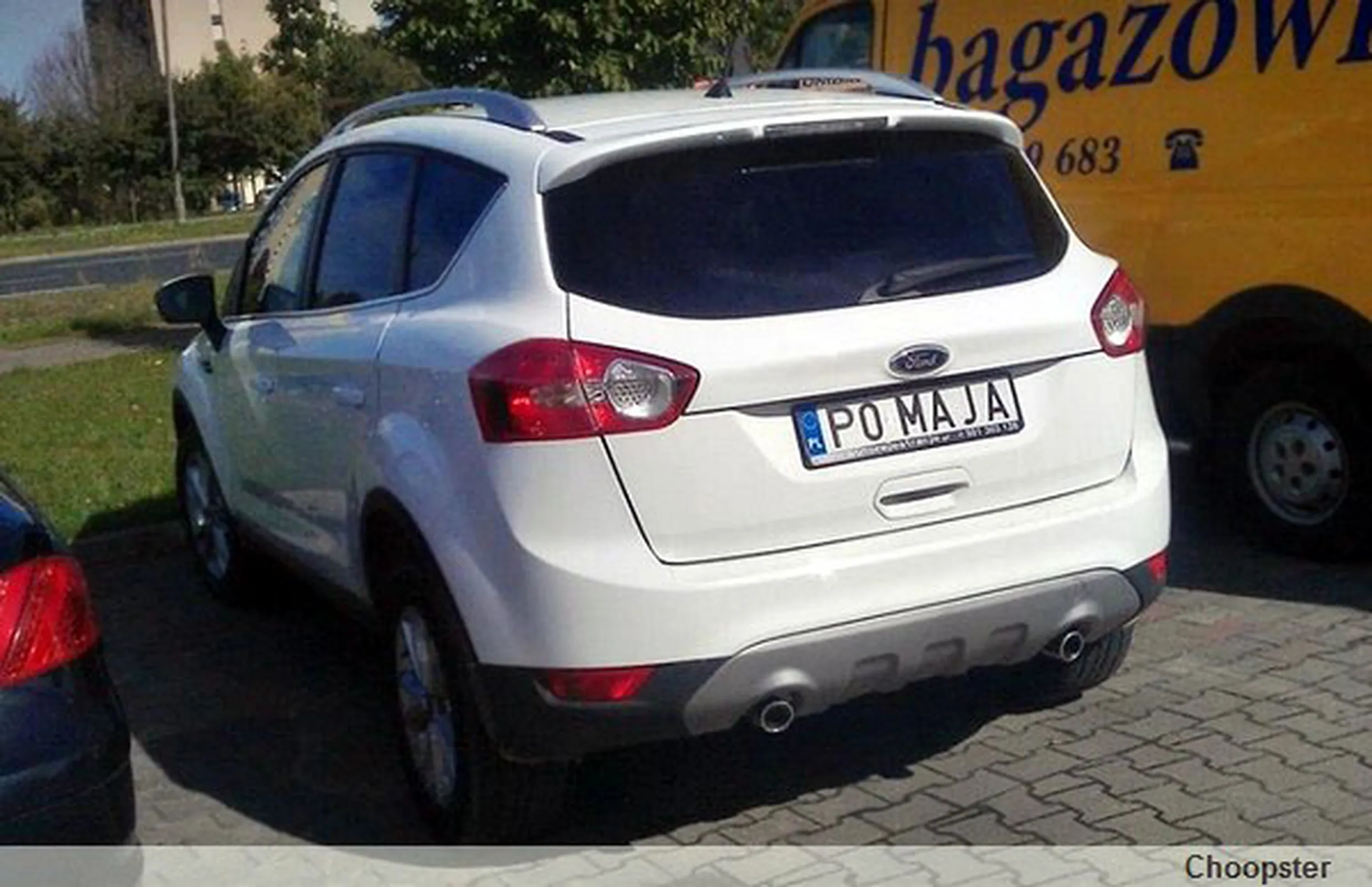 Fajny numer, blacha P0 MAJA