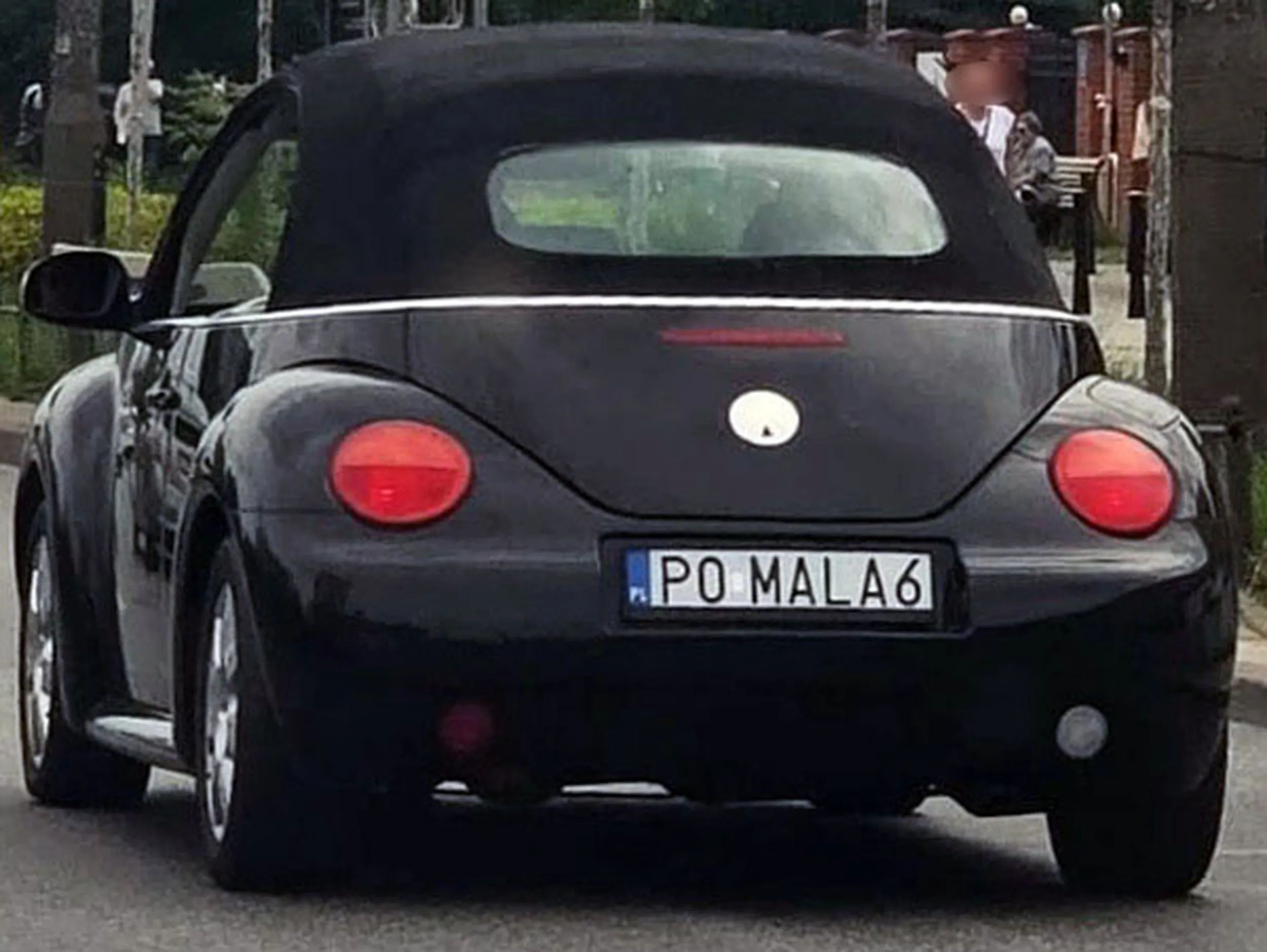 Fajny numer, blacha P0 MALA6