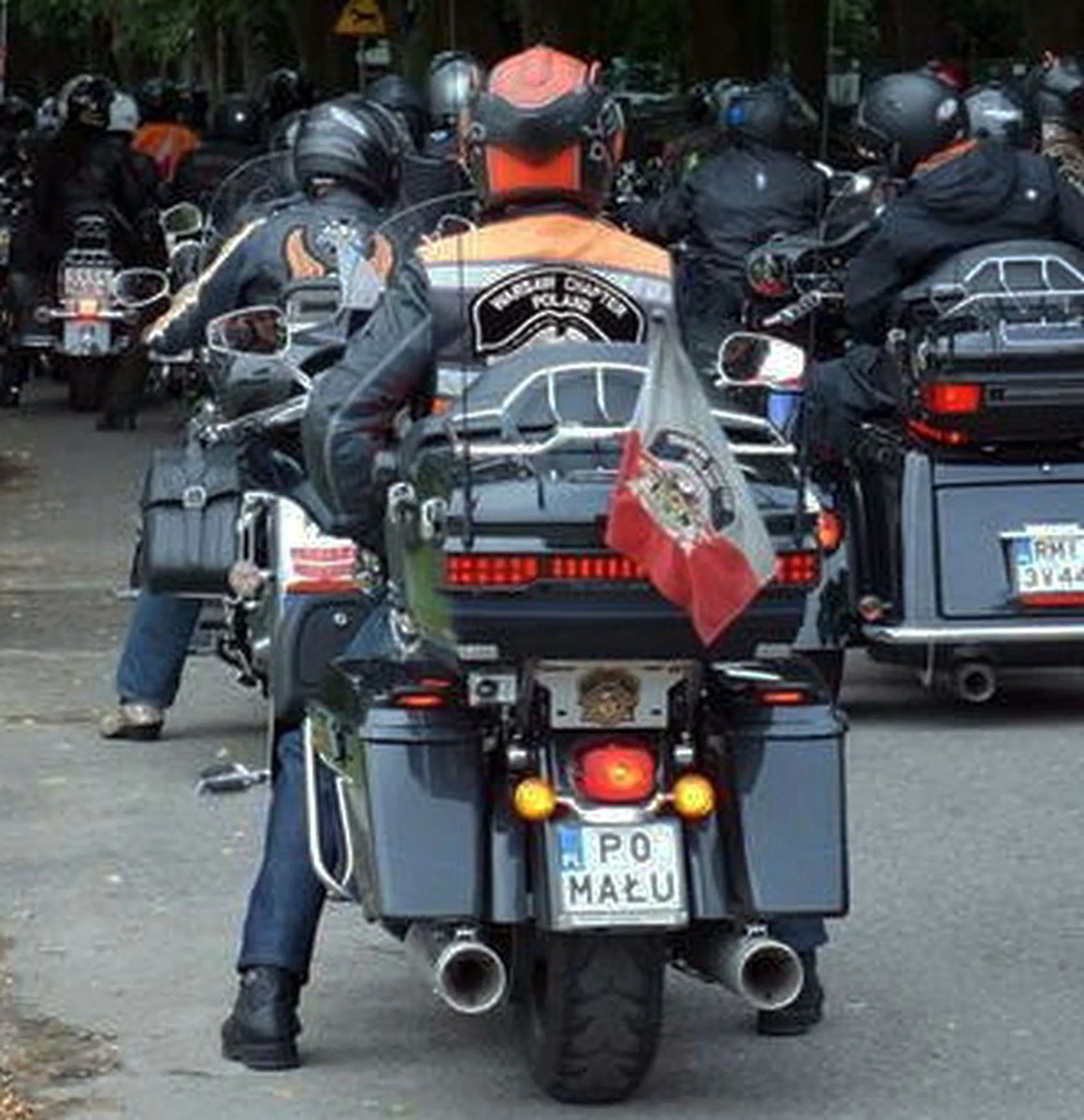 Fajny numer, blacha P0 MALU