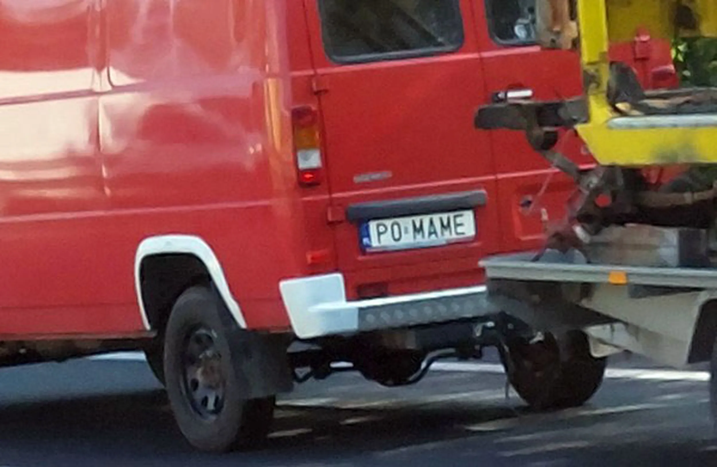 Fajny numer, blacha P0 MAME