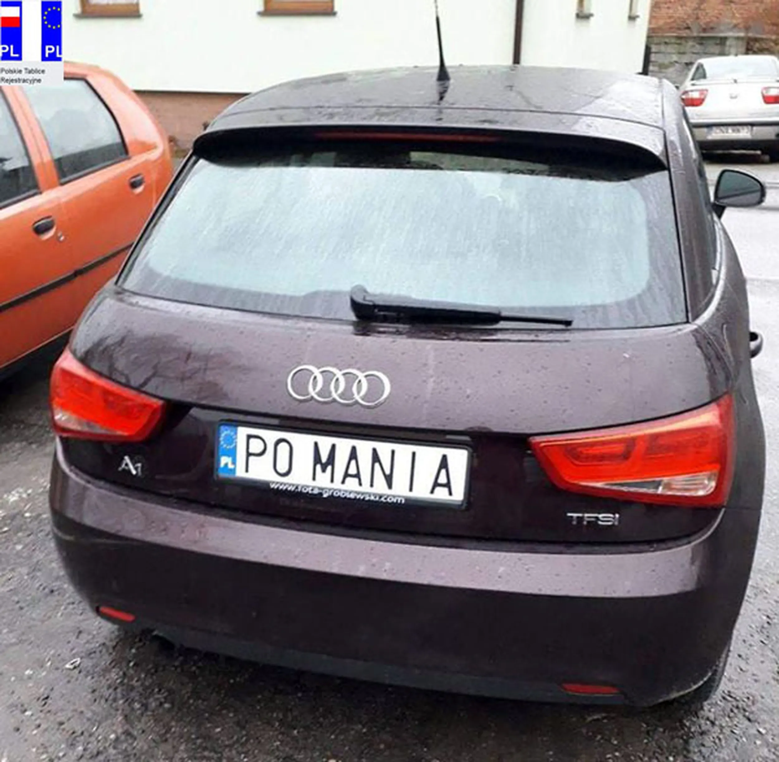 Fajny numer, blacha P0 MANIA