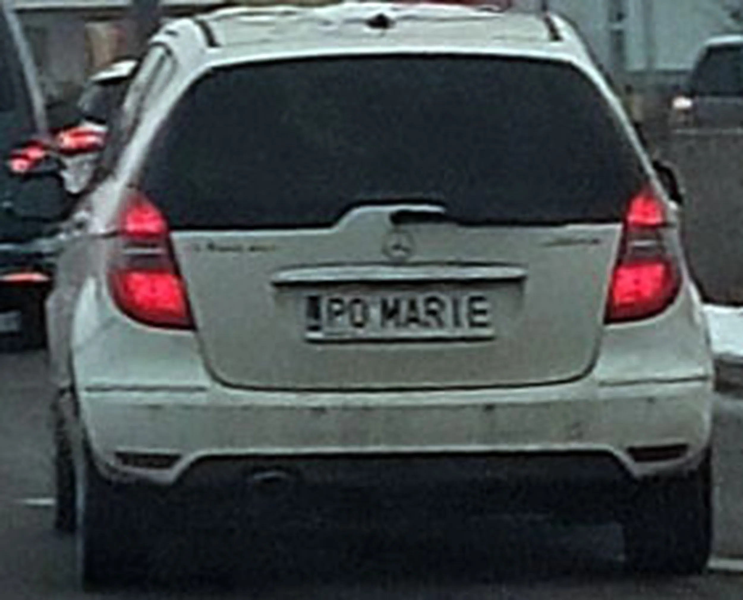 Fajny numer, blacha P0 MARIE