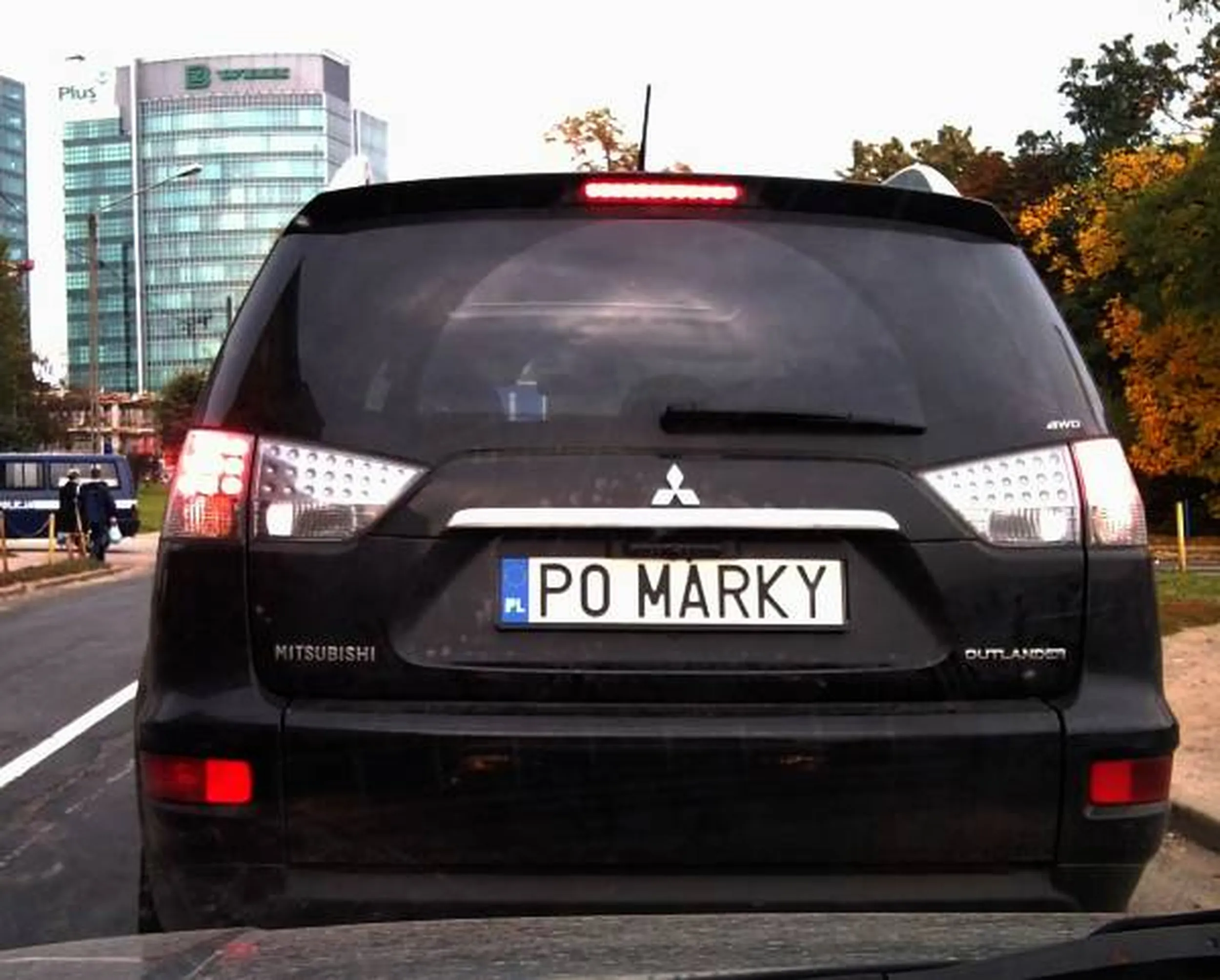 Fajny numer, blacha P0 MARKY